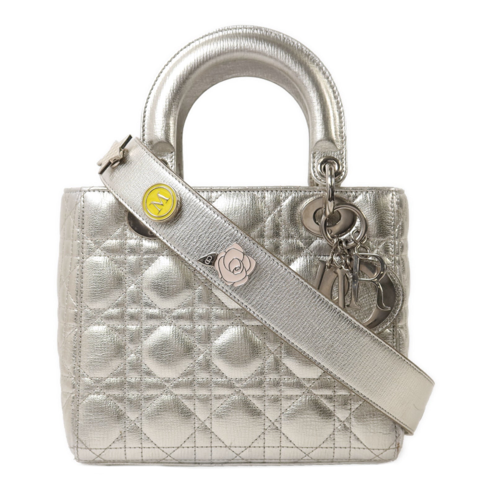 Dior 羊皮皮革Small Lady Dior My ABCDior手挽肩背兩用袋 Bag