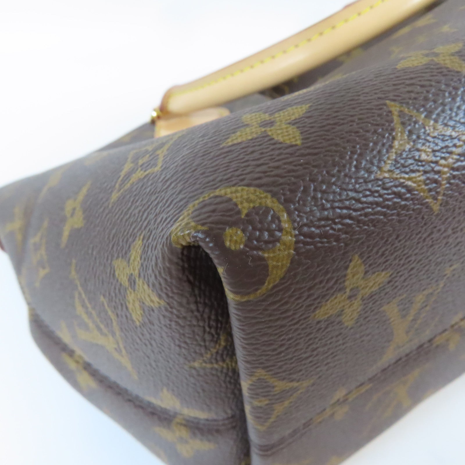 LOUIS VUITTON Monogram Boetie PM金扣手挽肩背兩用袋啡色