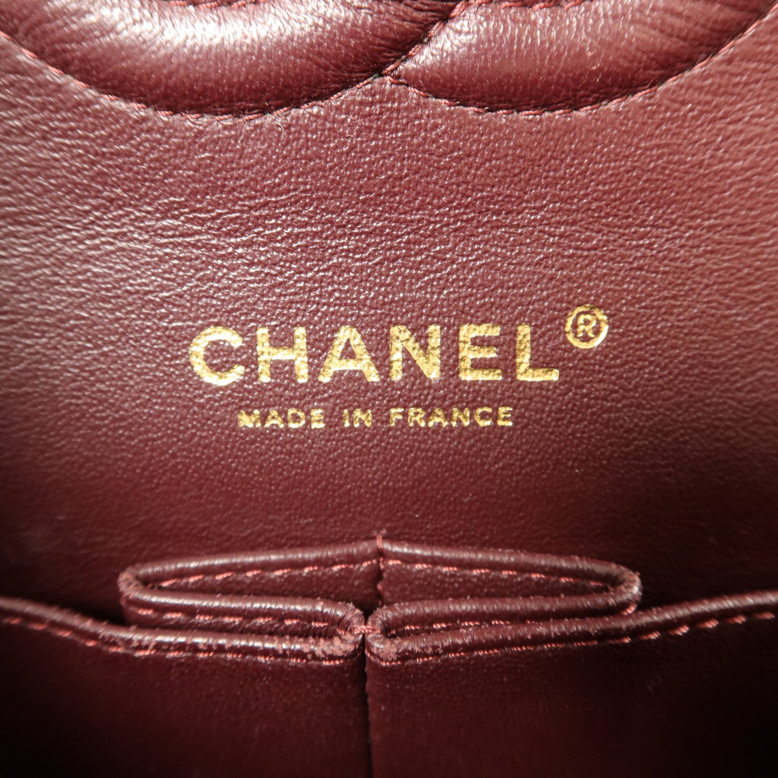 CHANEL 牛皮皮革Classis 25鏈帶肩背袋