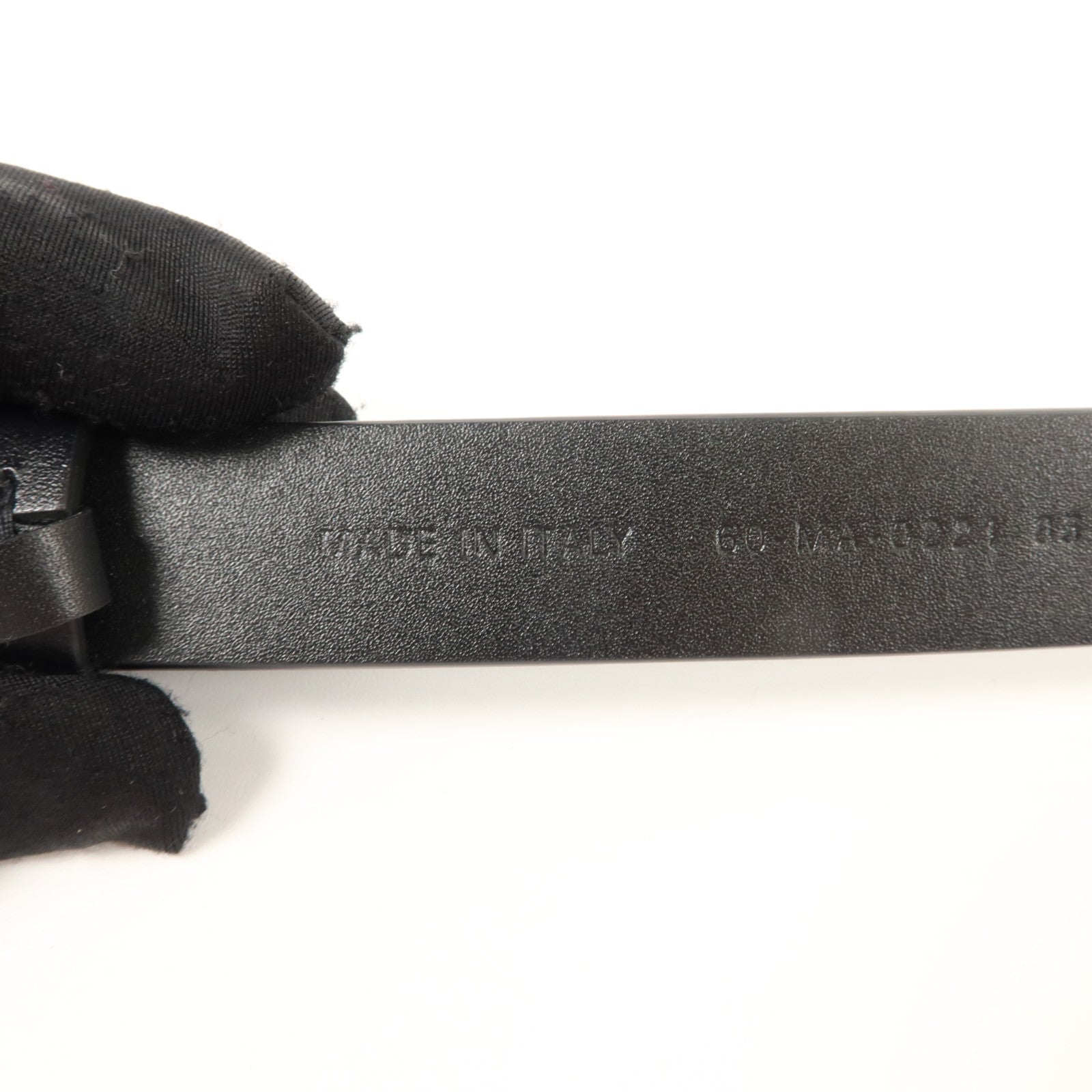 Dior 牛皮皮革Saddle Belt 85cm皮帶
