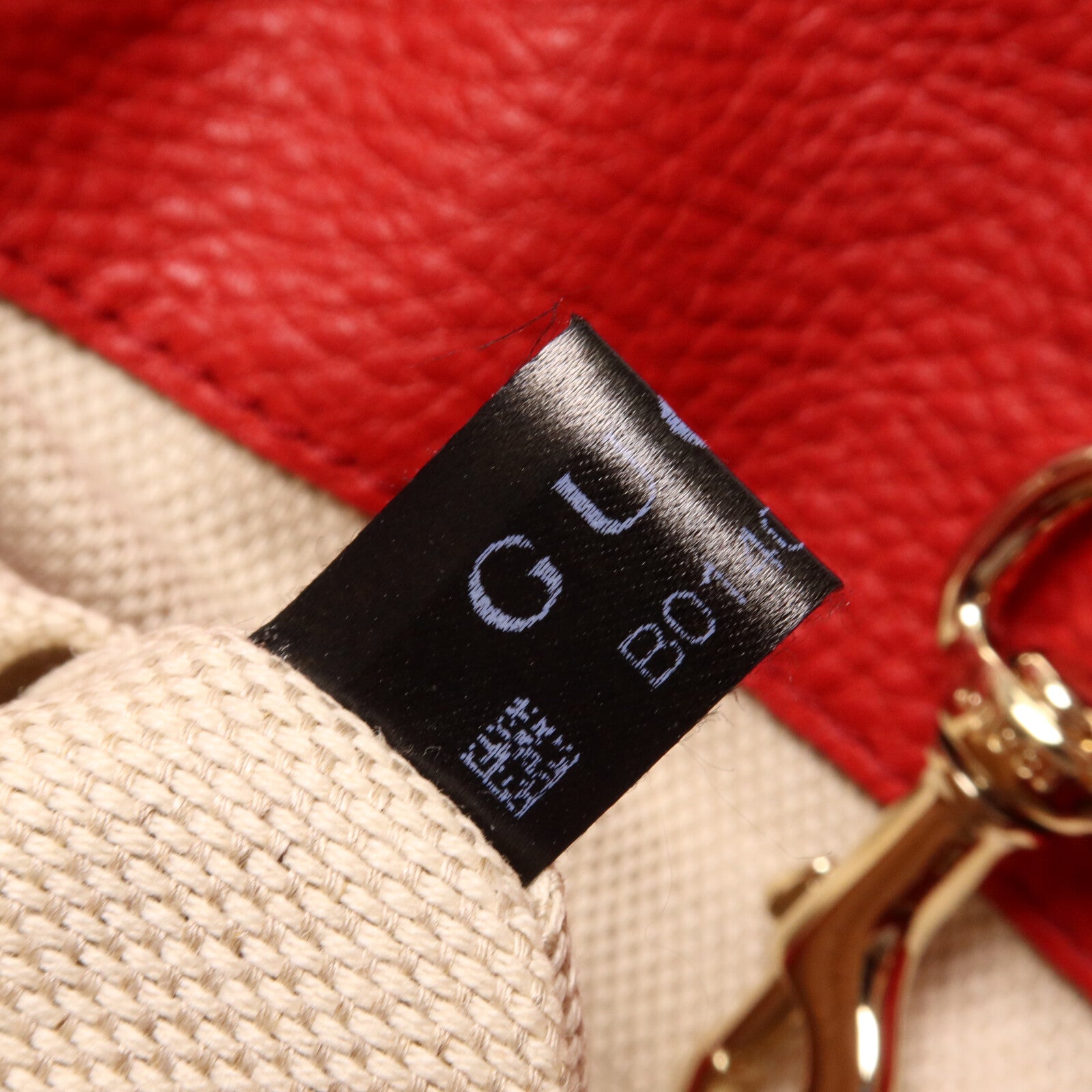 GUCCI 牛皮皮革Soho Chain Shoulder鏈帶肩背袋