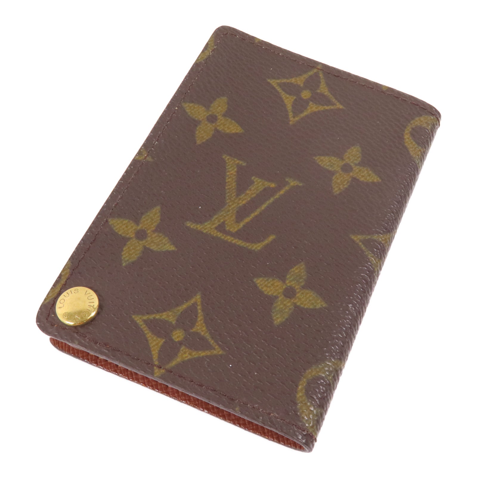 LOUIS VUITTON Monogram Card Case金扣卡套