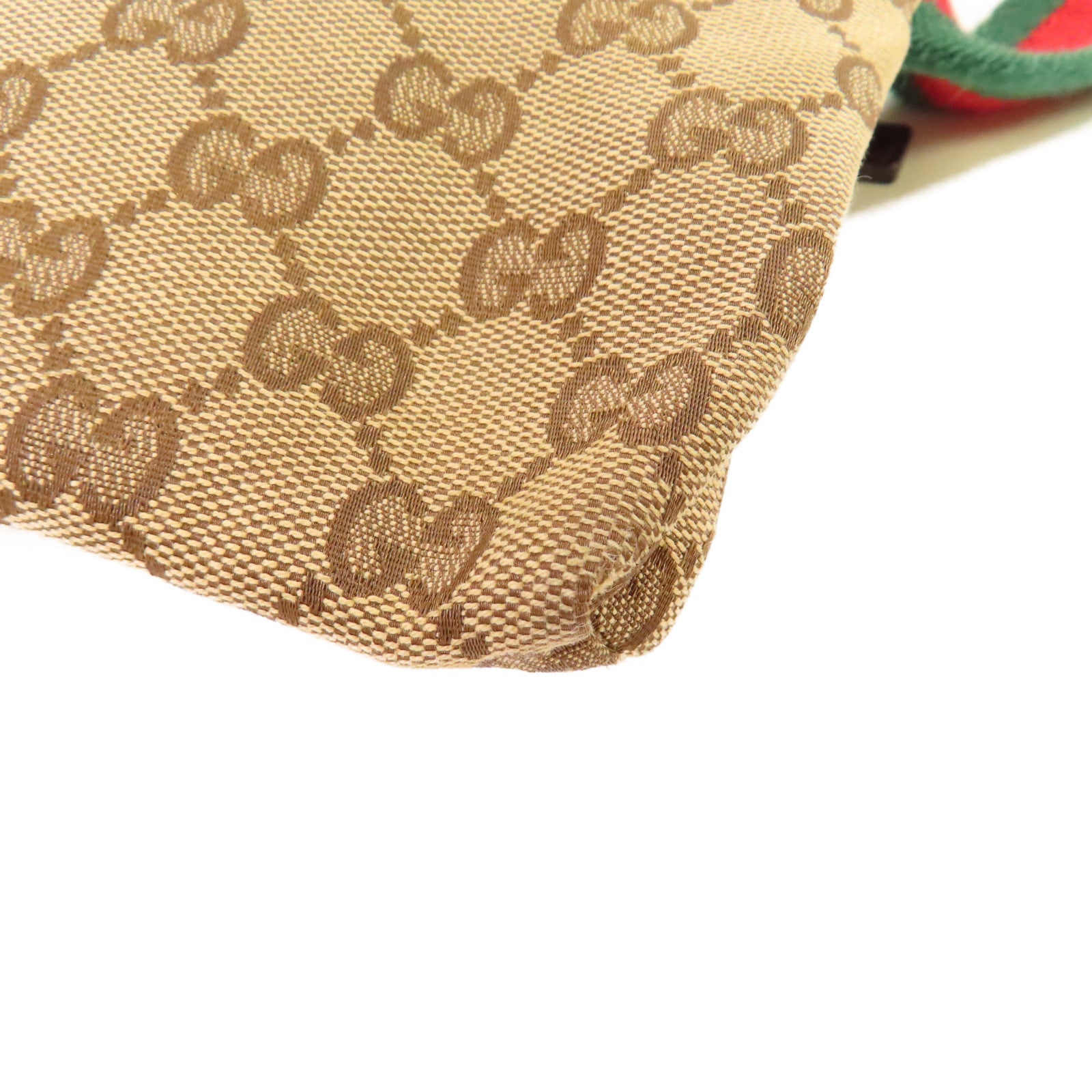 GUCCI 【激減優惠】帆布Waist Bag腰包啡色