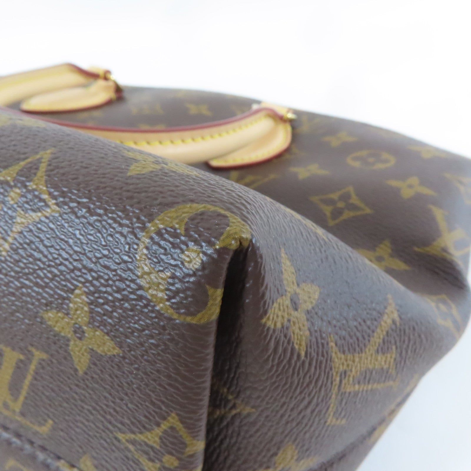 LOUIS VUITTON Monogram Boetie PM金扣手挽肩背兩用袋啡色