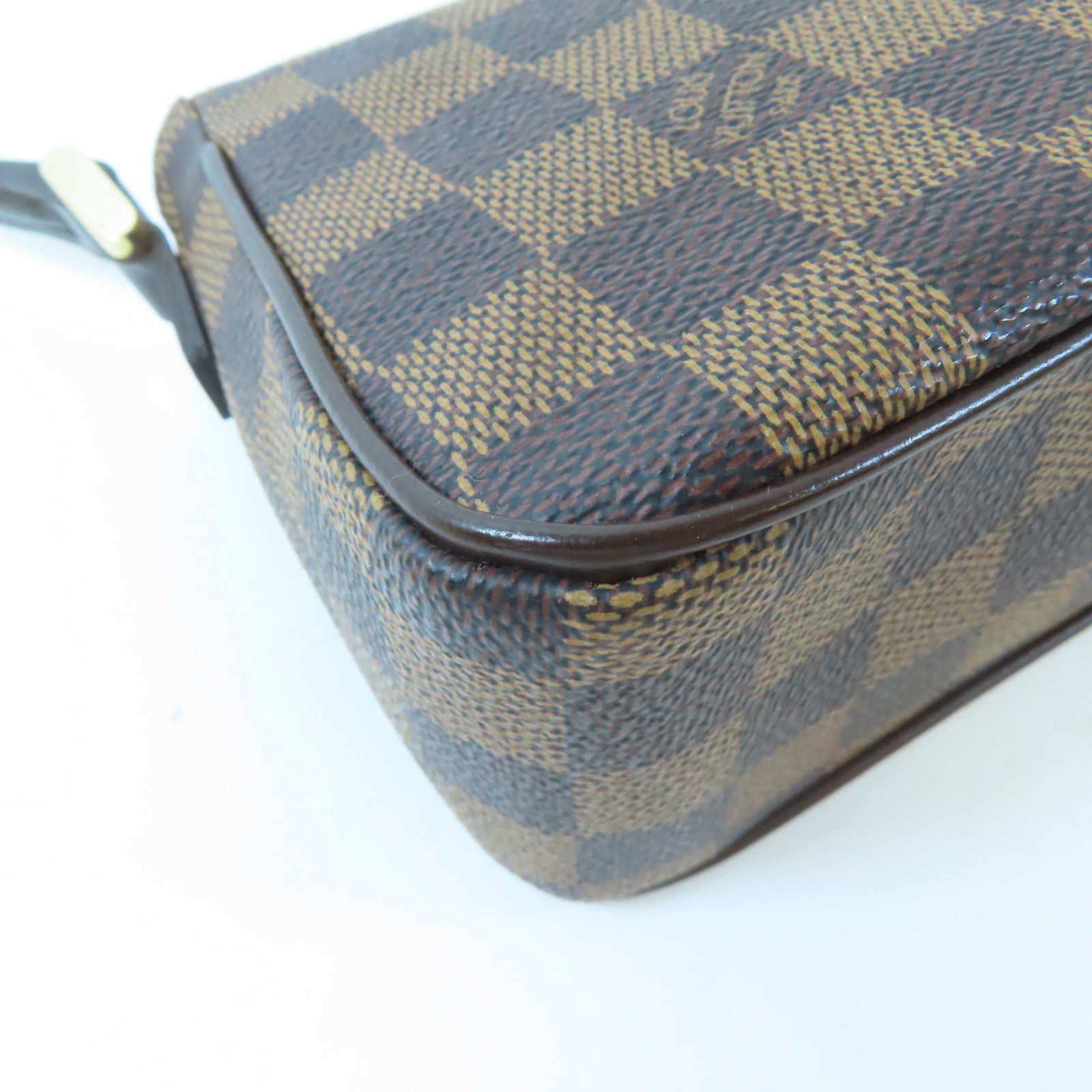 LOUIS VUITTON Damier Recoleta金扣肩背袋啡色