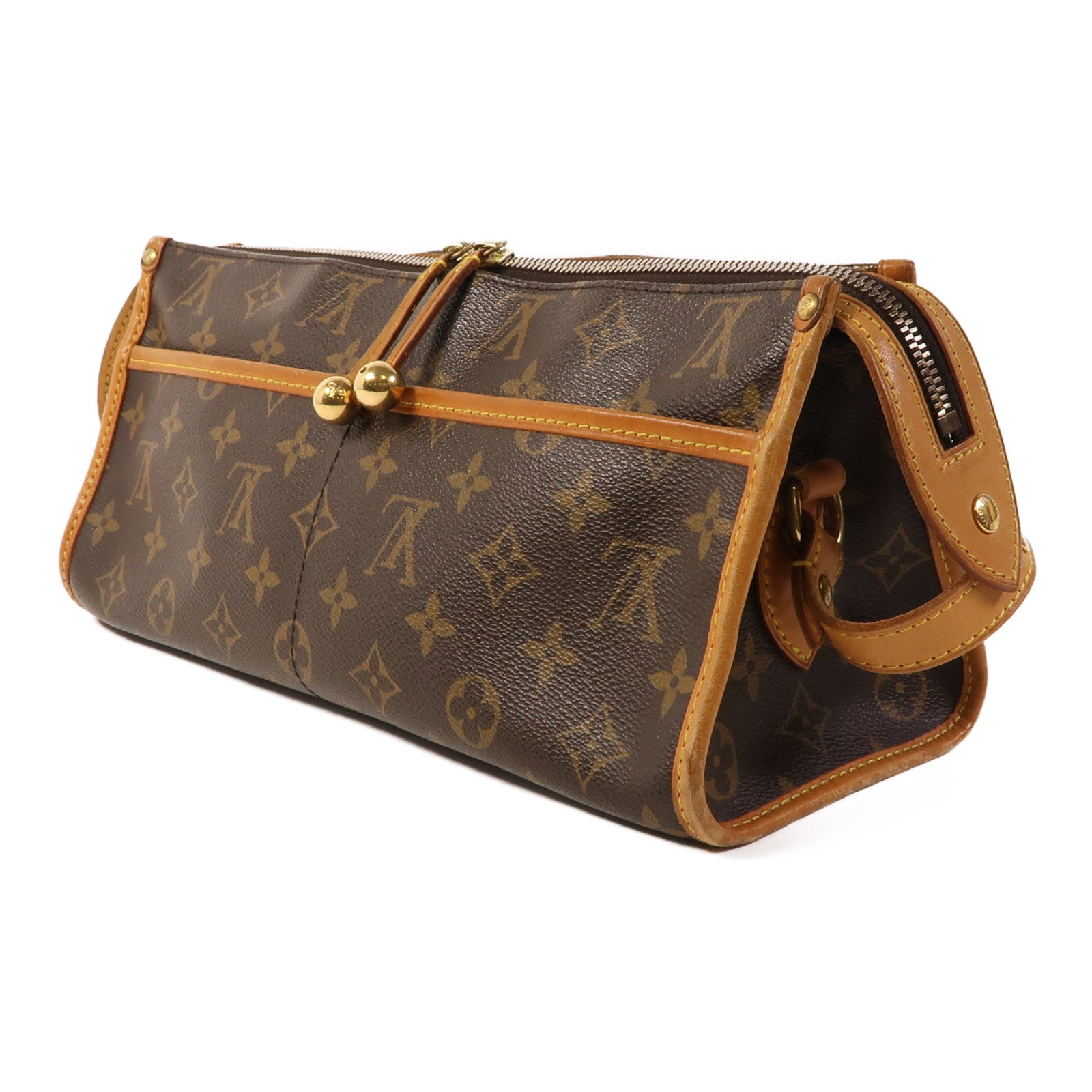 LOUIS VUITTON Monogram Popincourt Long金扣肩背袋