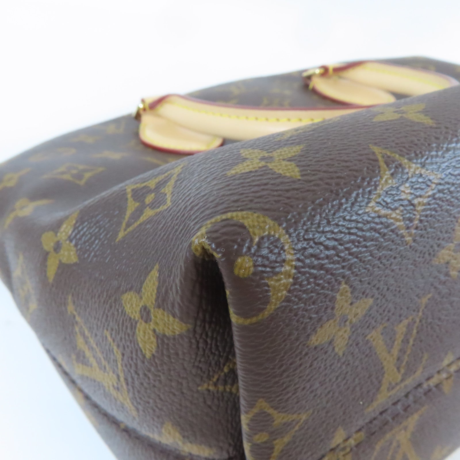 LOUIS VUITTON Monogram Boetie PM金扣手挽肩背兩用袋啡色
