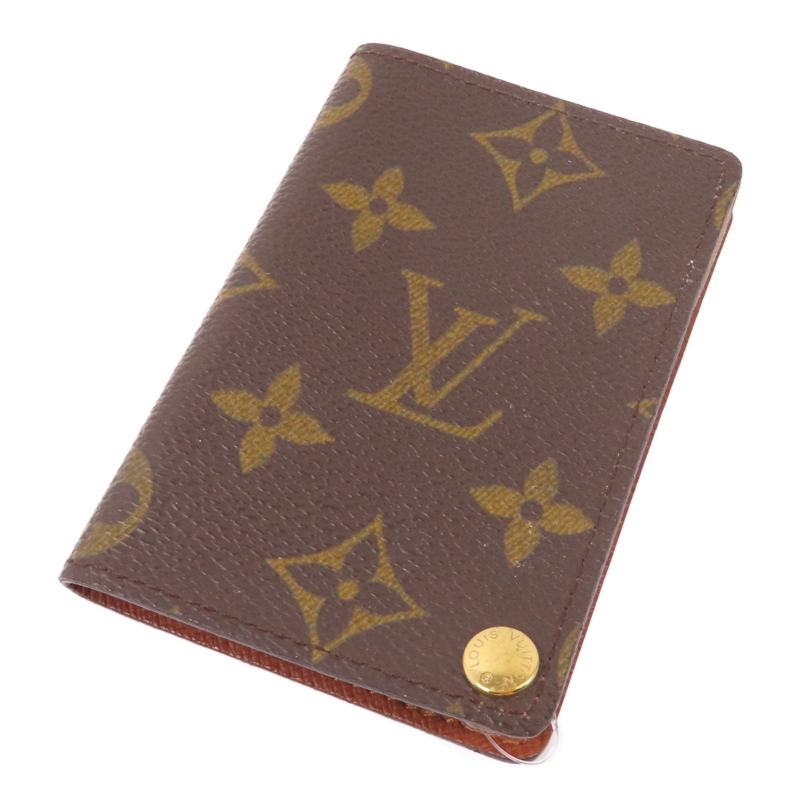 LOUIS VUITTON Monogram Card Case金扣卡套