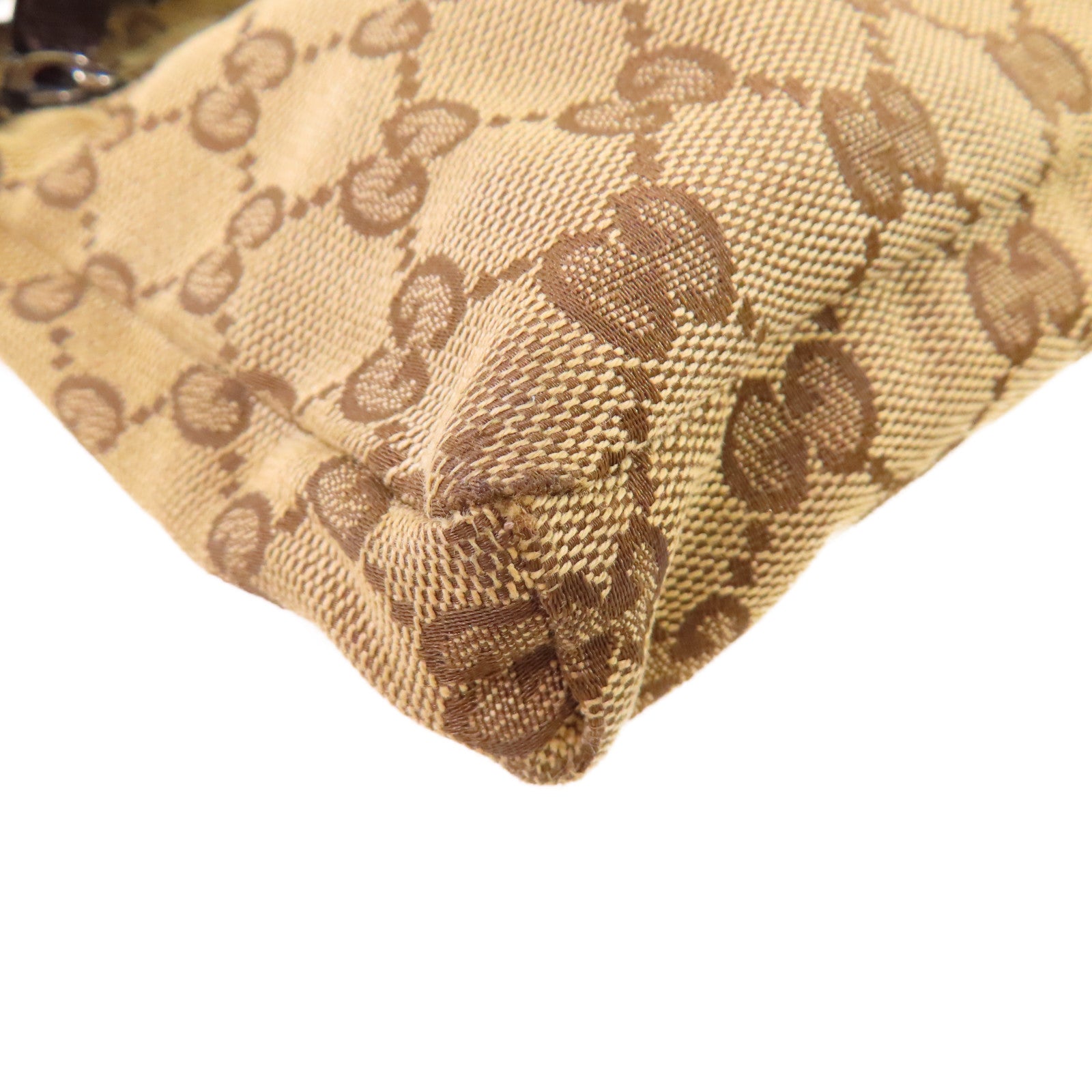 GUCCI 【激減優惠】帆布Waist Bag腰包啡色