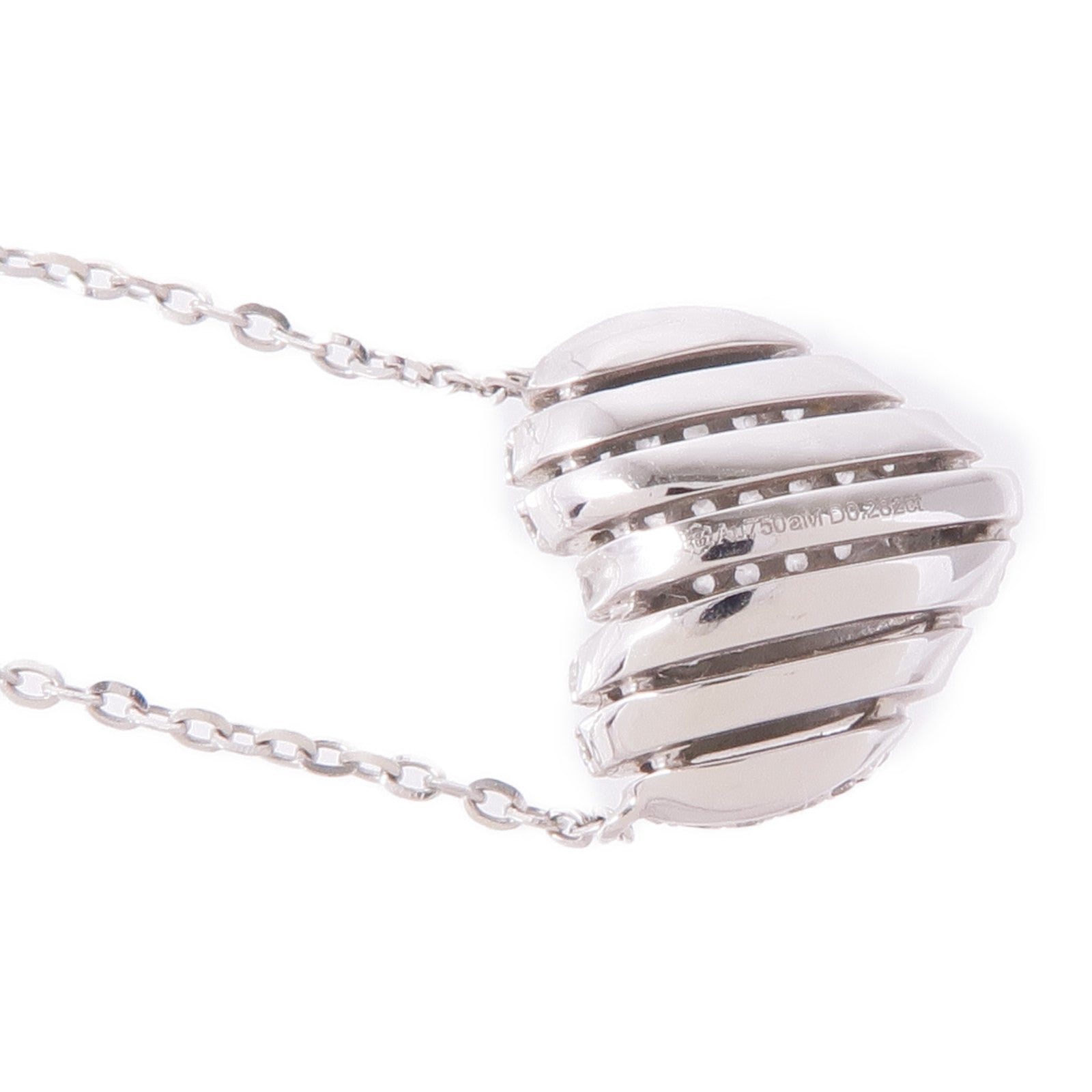 JEWELRY Diamond Necklace 18K White Gold