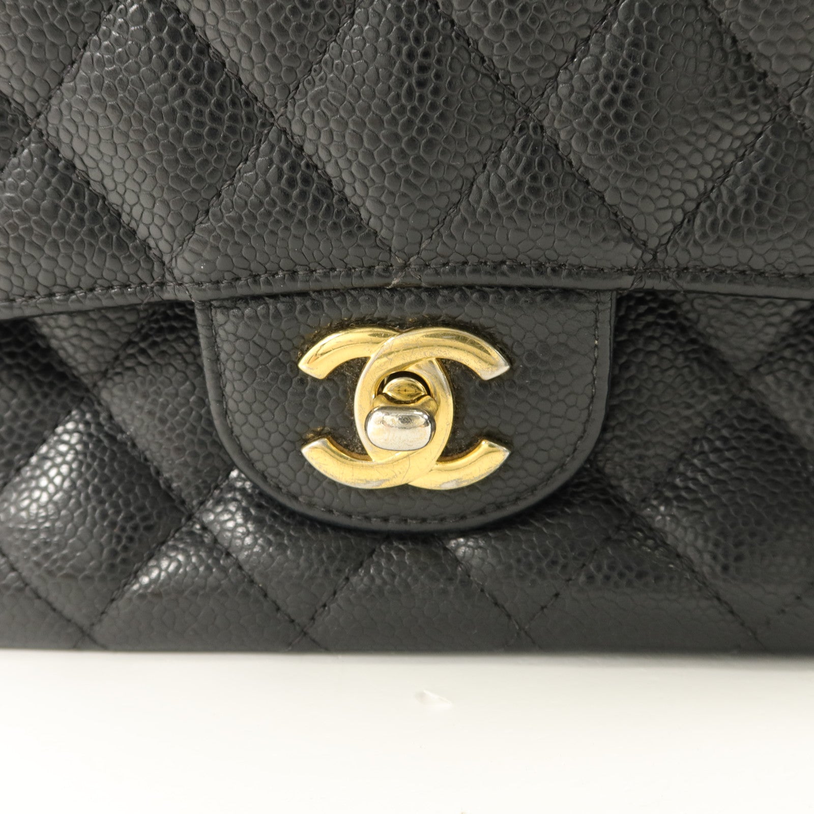 CHANEL 牛皮皮革Classis 25鏈帶肩背袋