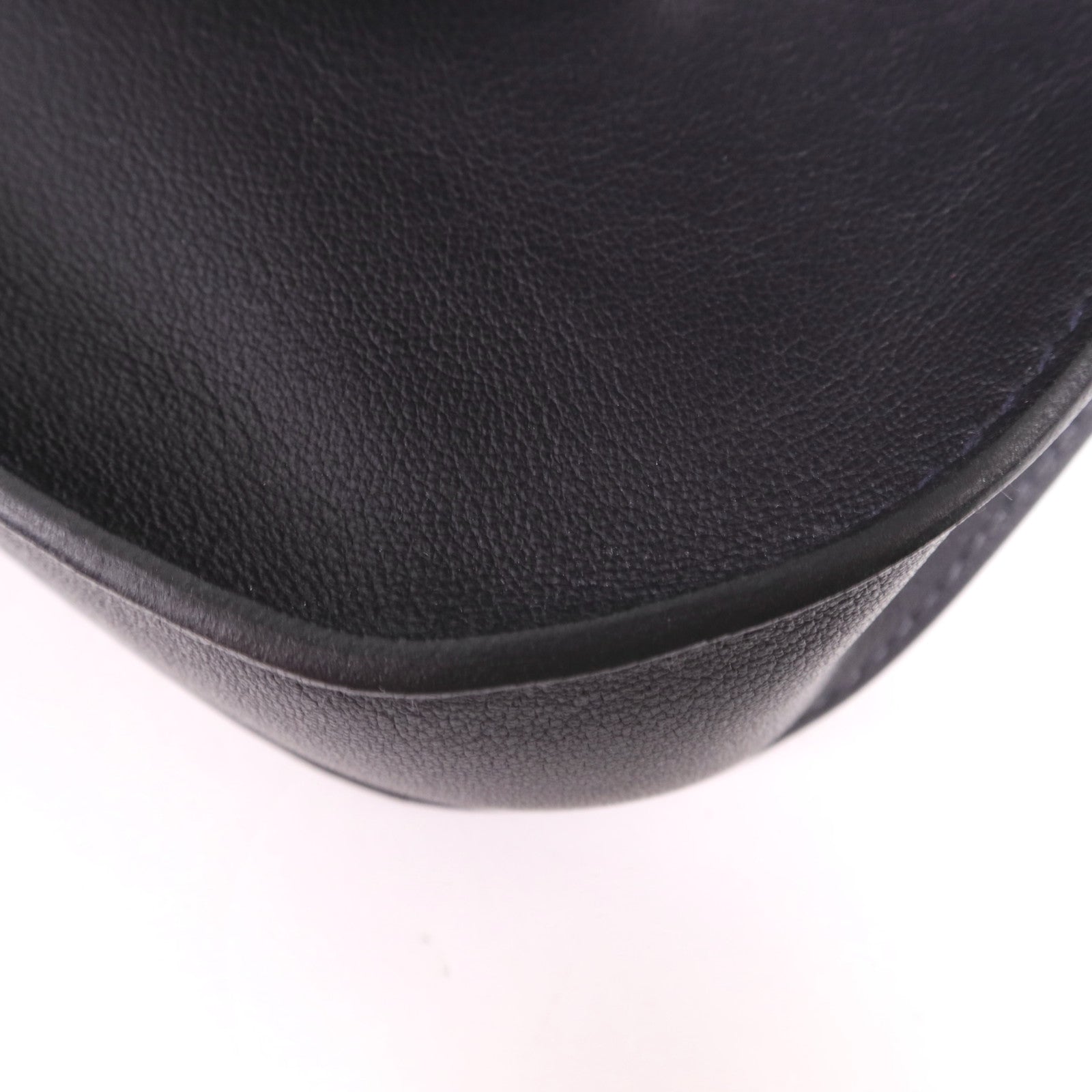 HERMES Swift皮革Mini Jypsiere銀扣肩背袋Caban