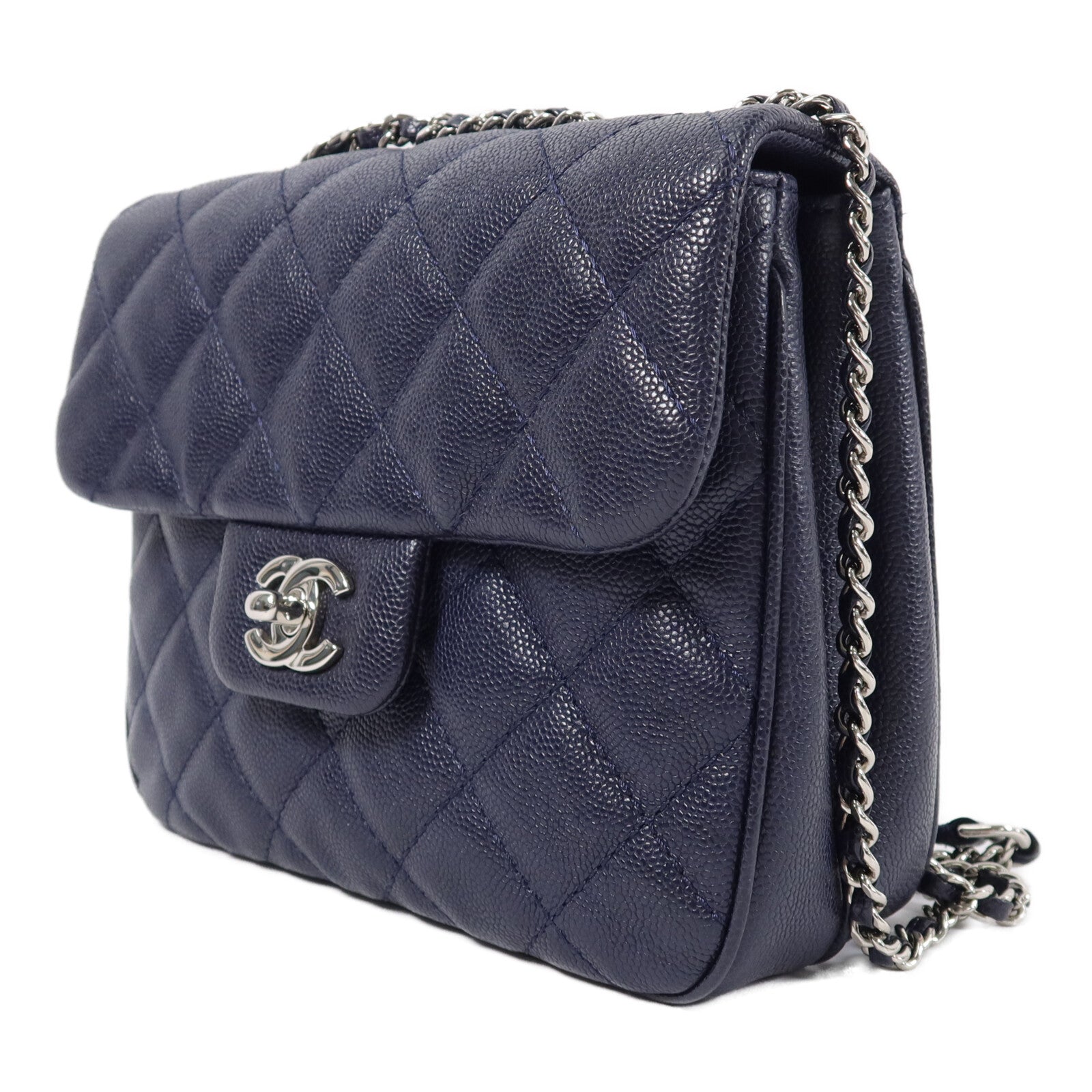 CHANEL 牛皮皮革Urban Companion Flap Bag鏈帶肩背袋
