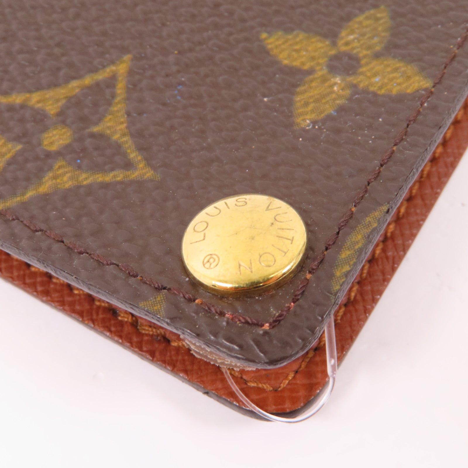LOUIS VUITTON Monogram Card Case金扣卡套