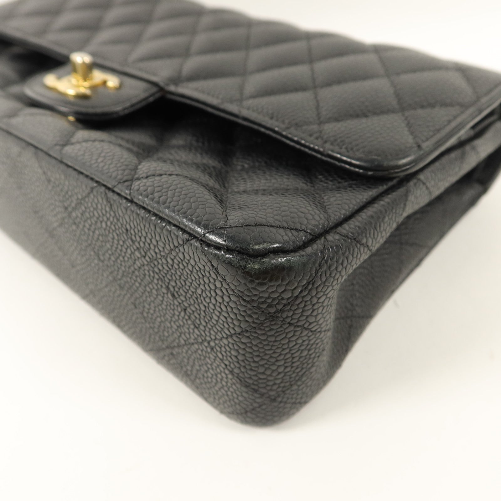 CHANEL 牛皮皮革Classis 25鏈帶肩背袋