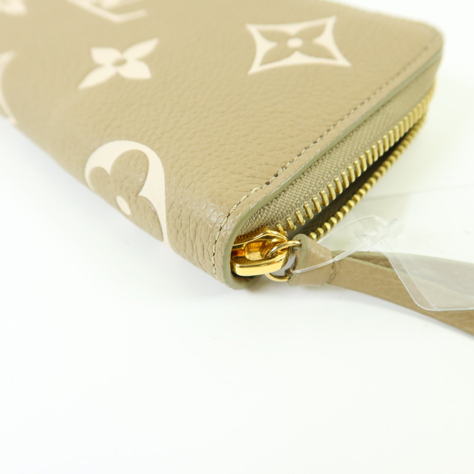 LOUIS VUITTON Monogram Empreinte Clemence Wallet金扣長錢包