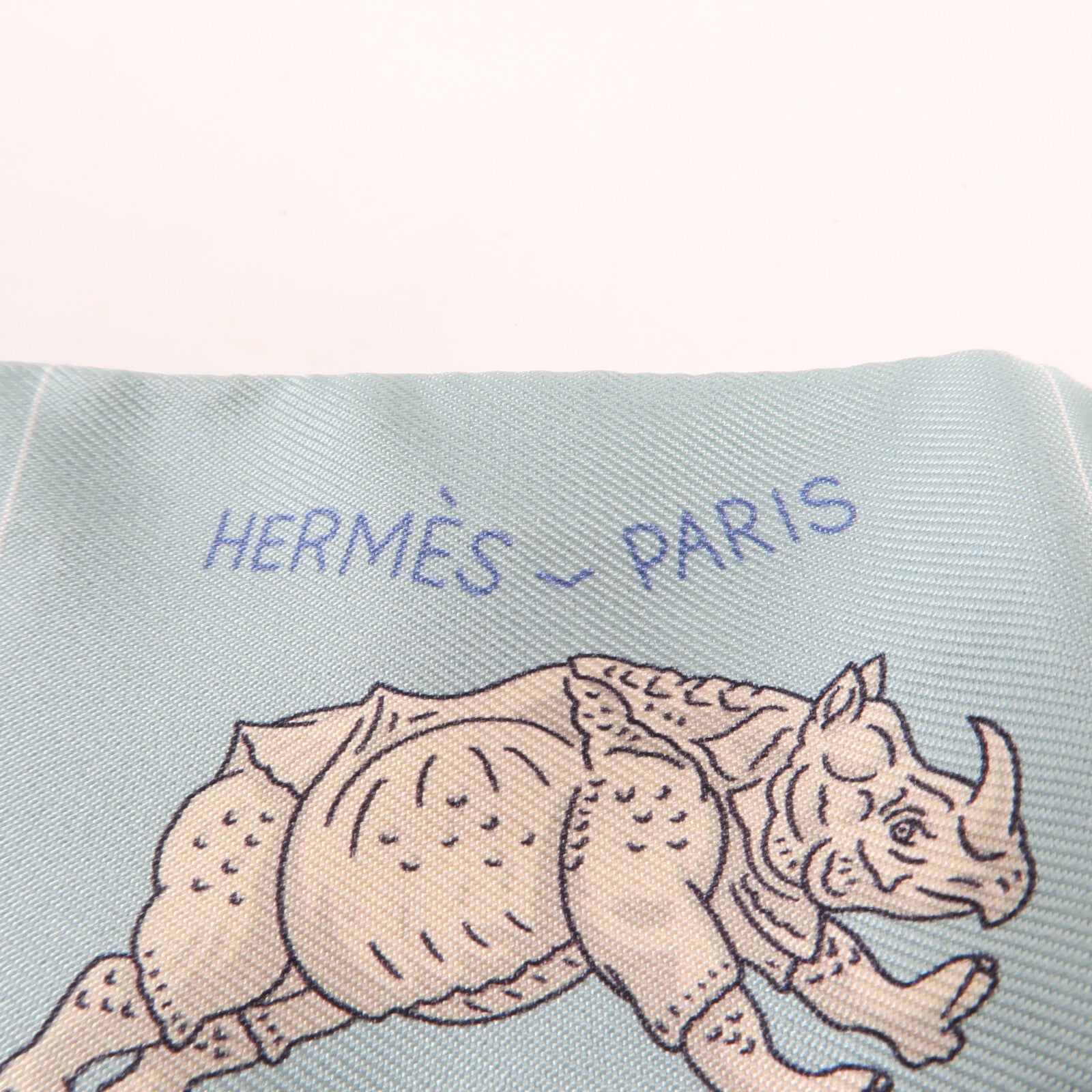 HERMES 絲質Twilly絲巾