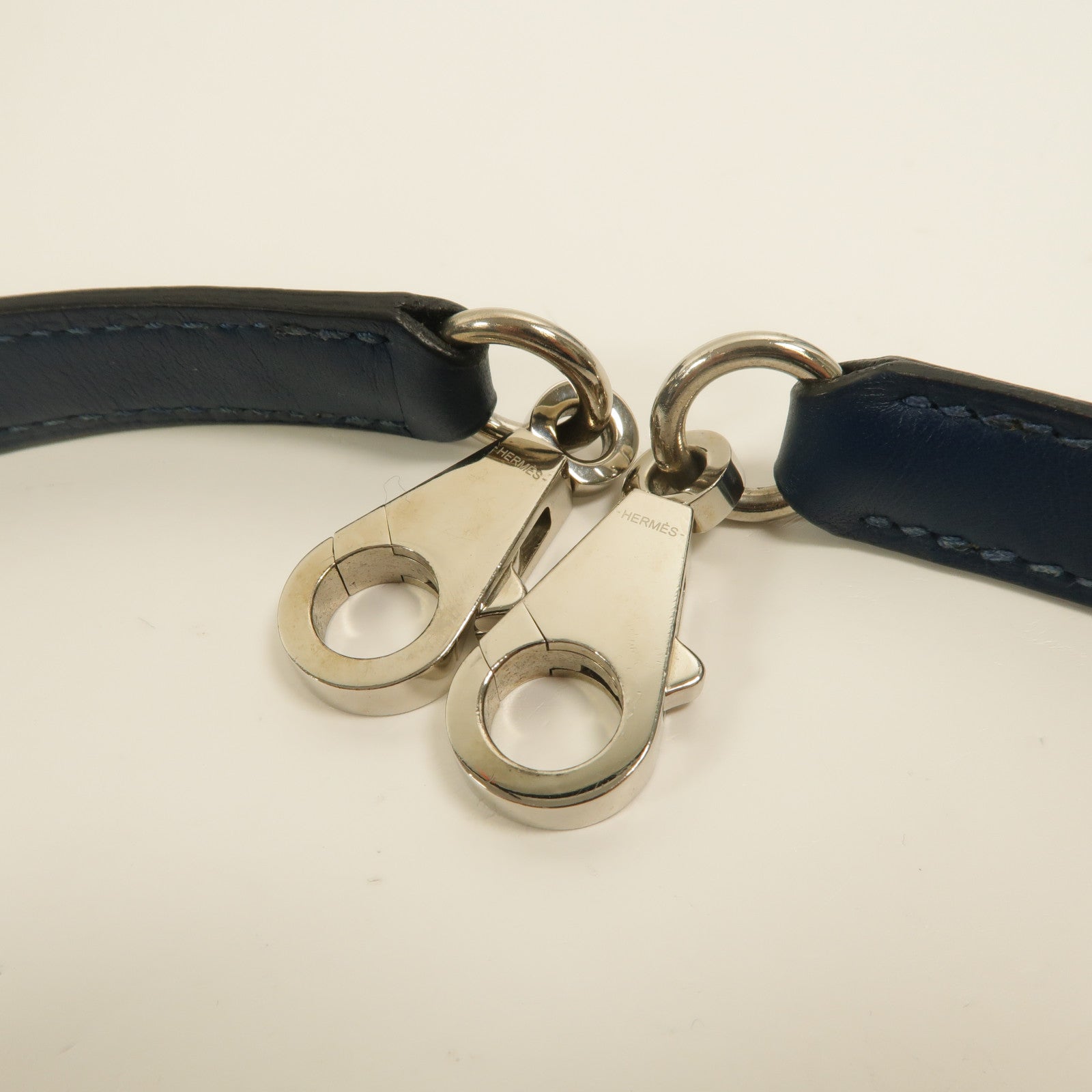 HERMES Togo皮革24/24 29cm手挽肩背兩用袋Bleu Brighton