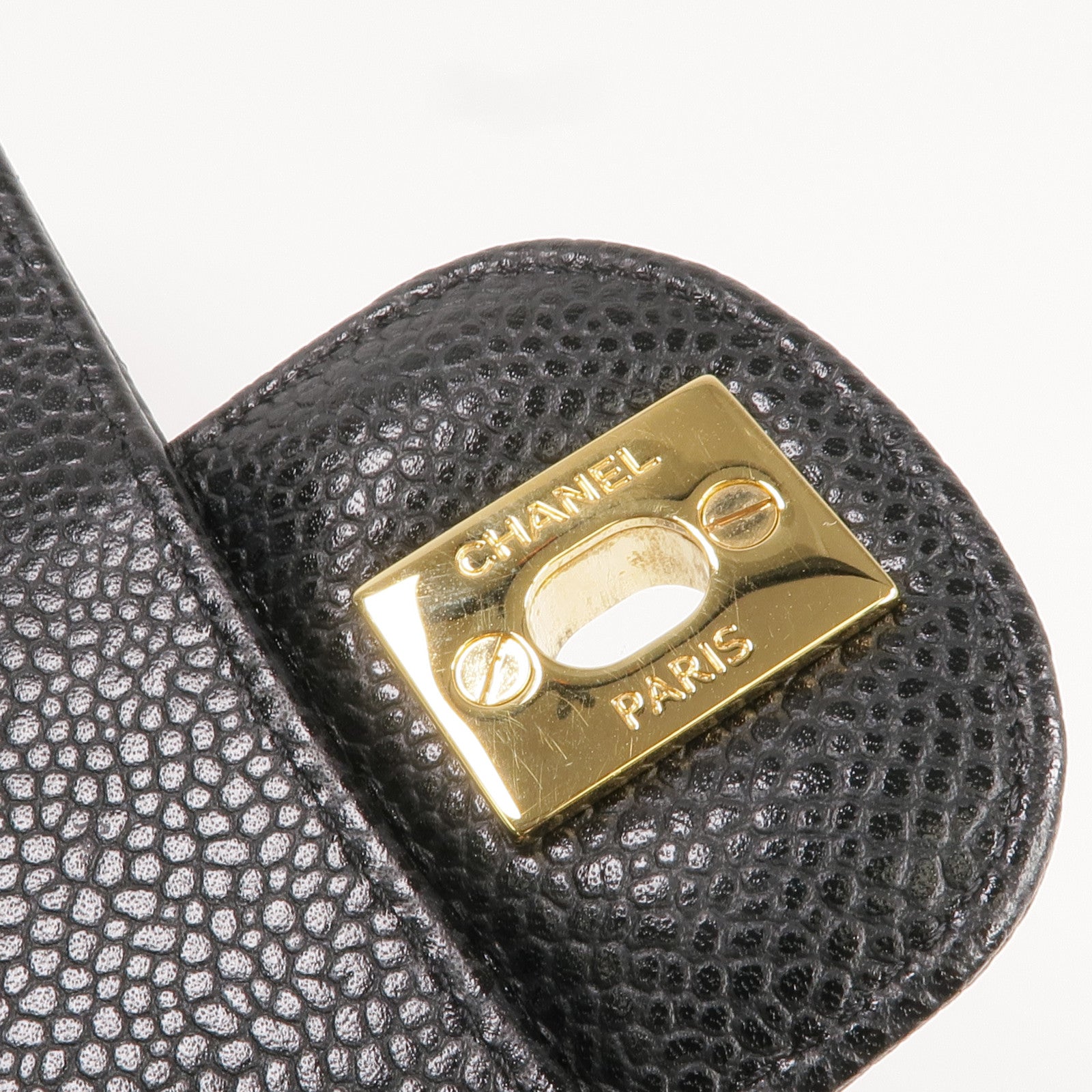 CHANEL Classic 25金扣鏈帶肩背袋