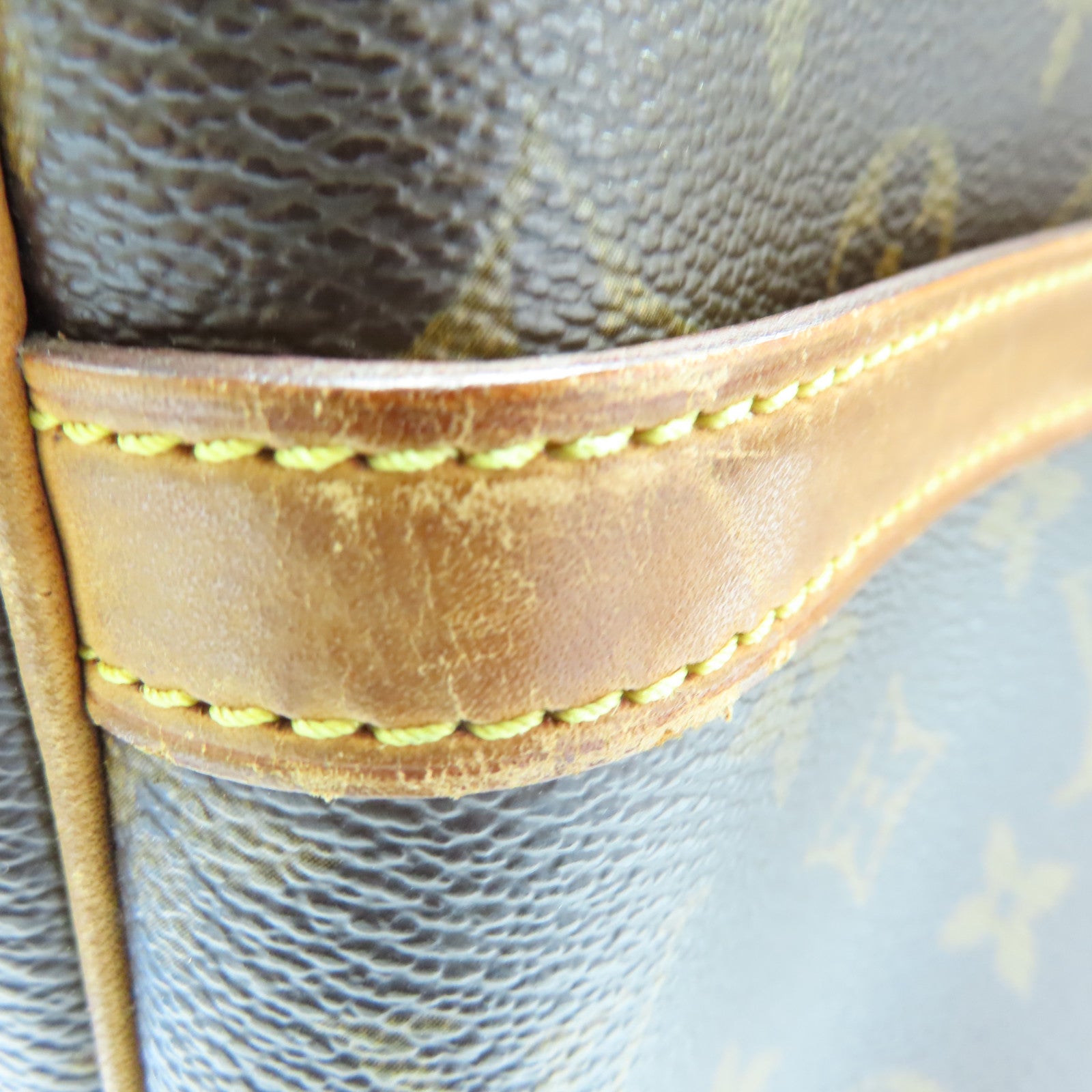 LOUIS VUITTON Monogram Reporter金扣肩背袋啡色