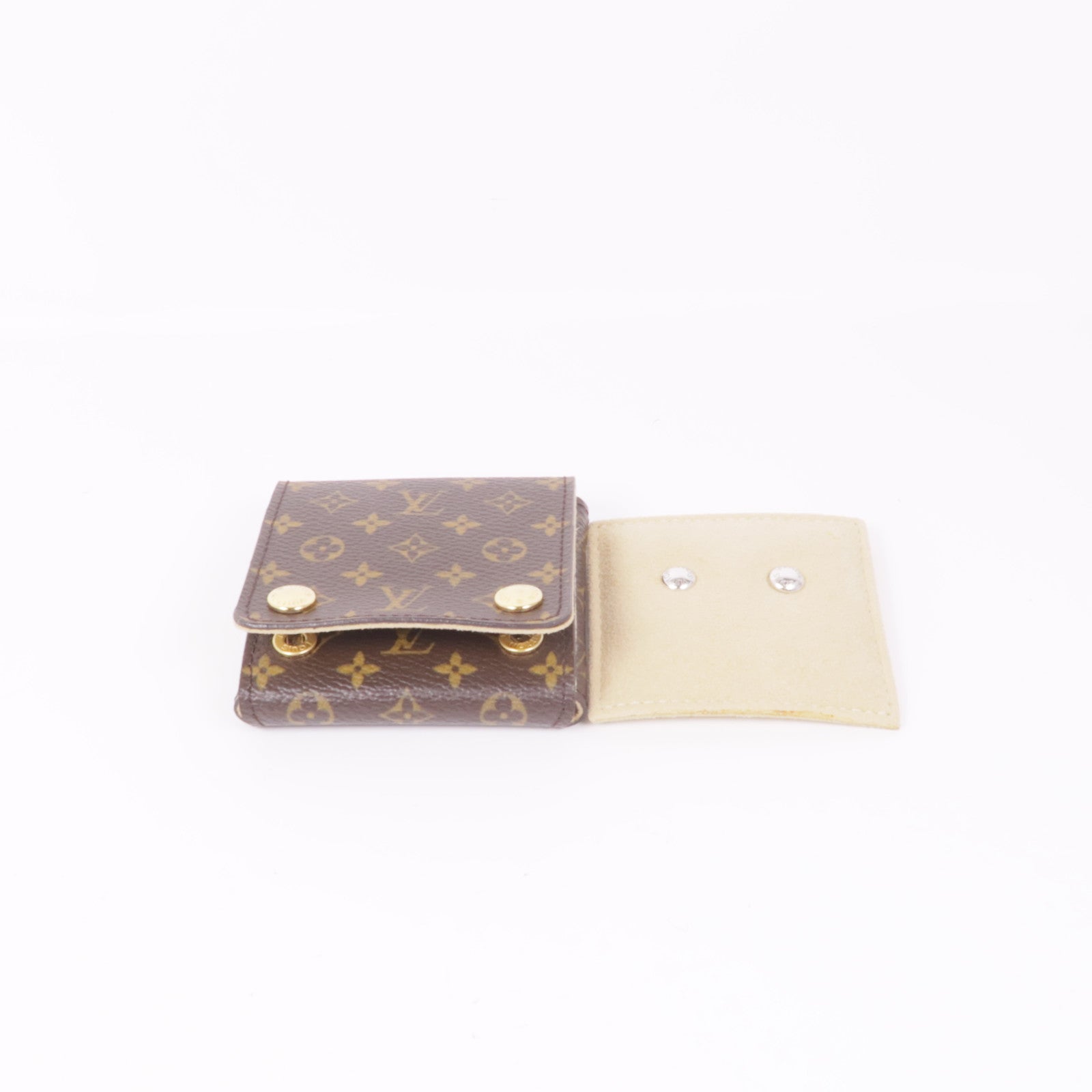 LOUIS VUITTON 18K白金Earrings耳環
