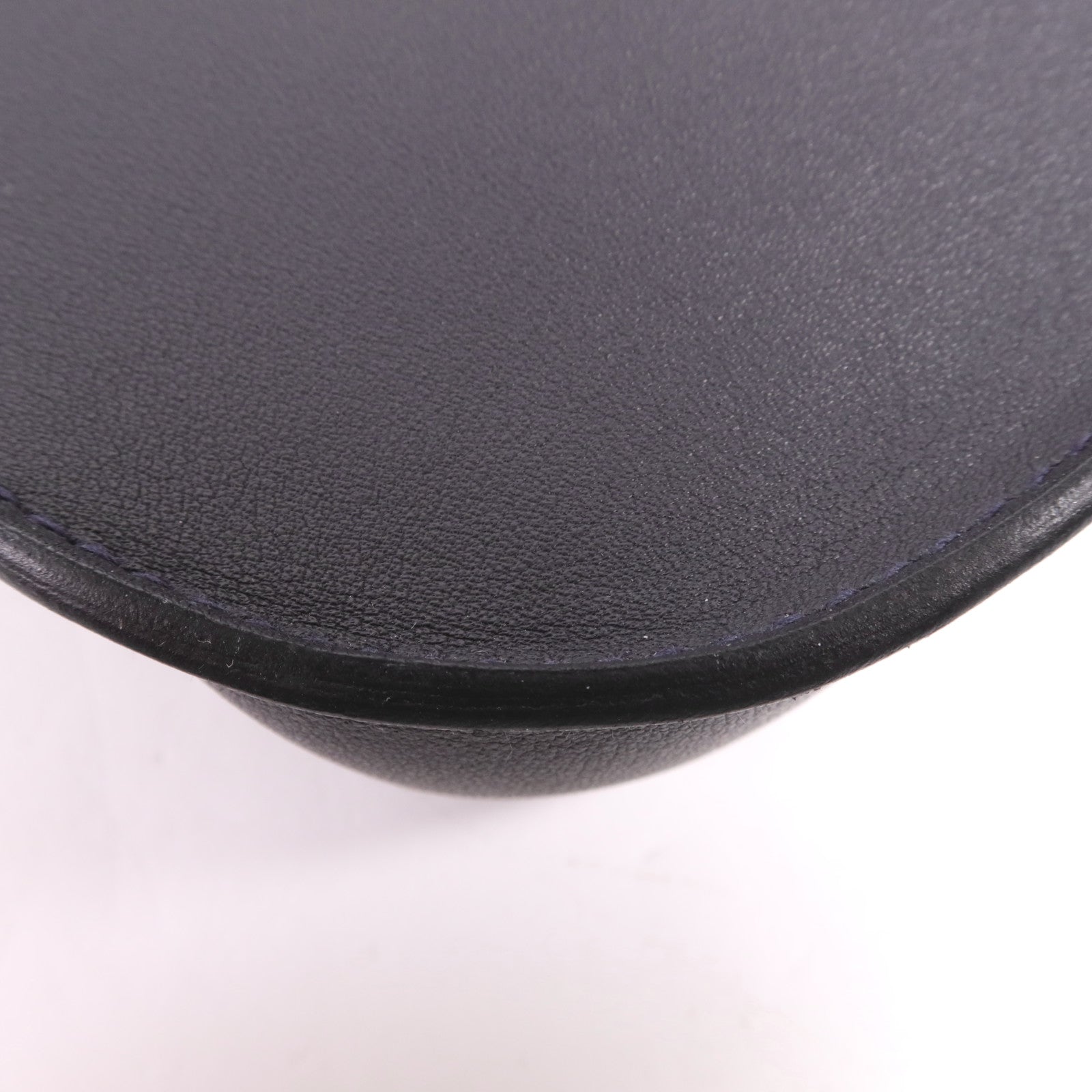 HERMES Swift皮革Mini Jypsiere銀扣肩背袋Caban