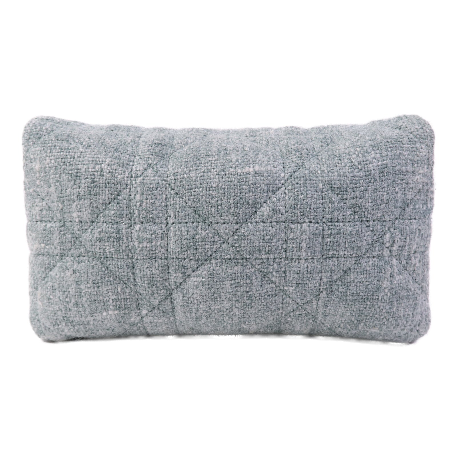 Dior Tweed Caro Small銀扣肩背袋
