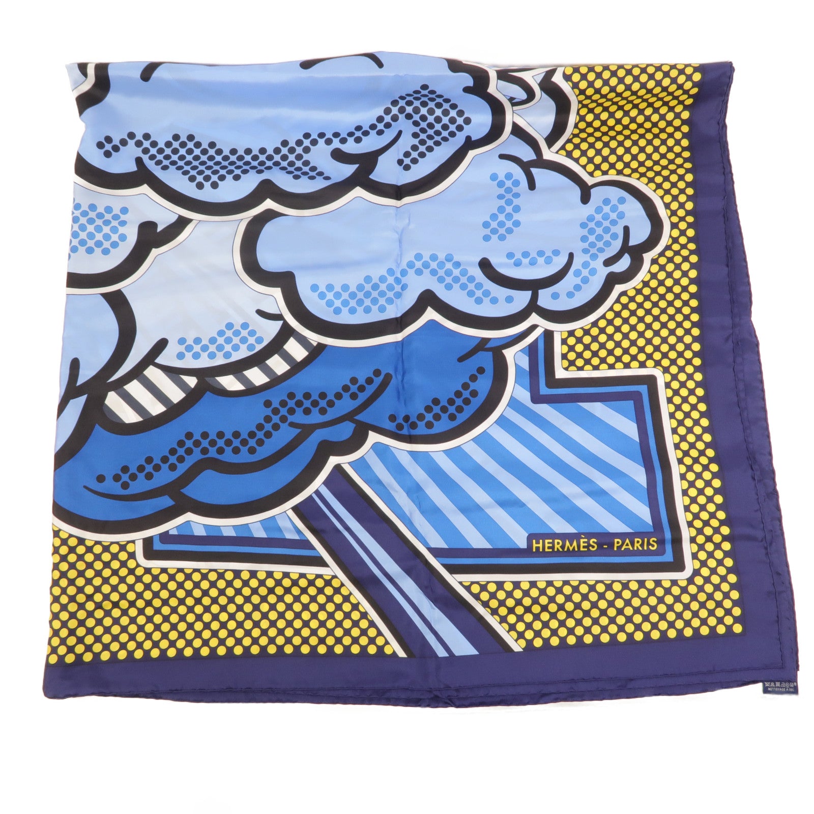 HERMES 絲質Scarf 140X140絲巾
