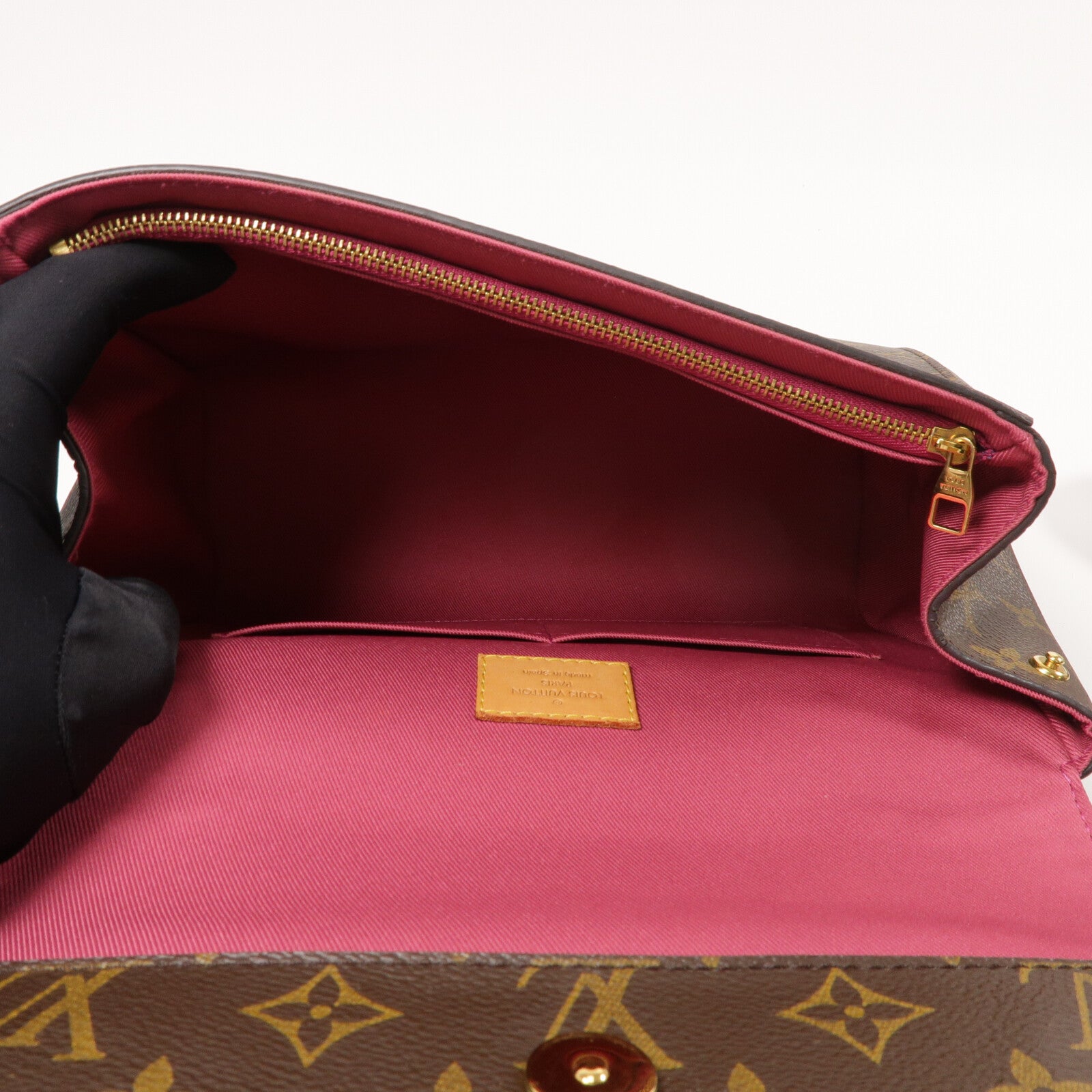 LOUIS VUITTON Monogram Cluny BB手挽肩背兩用袋