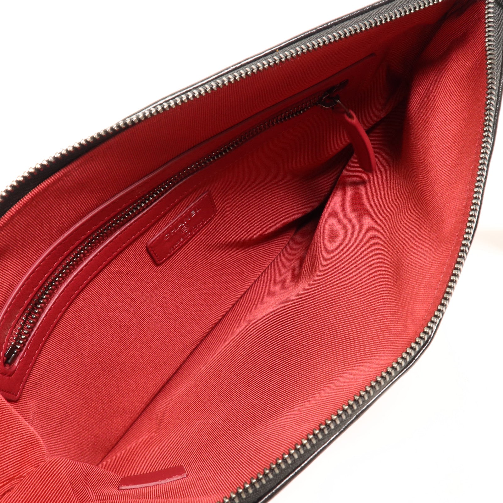 CHANEL 牛皮皮革Gabrielle Clutch手拿包