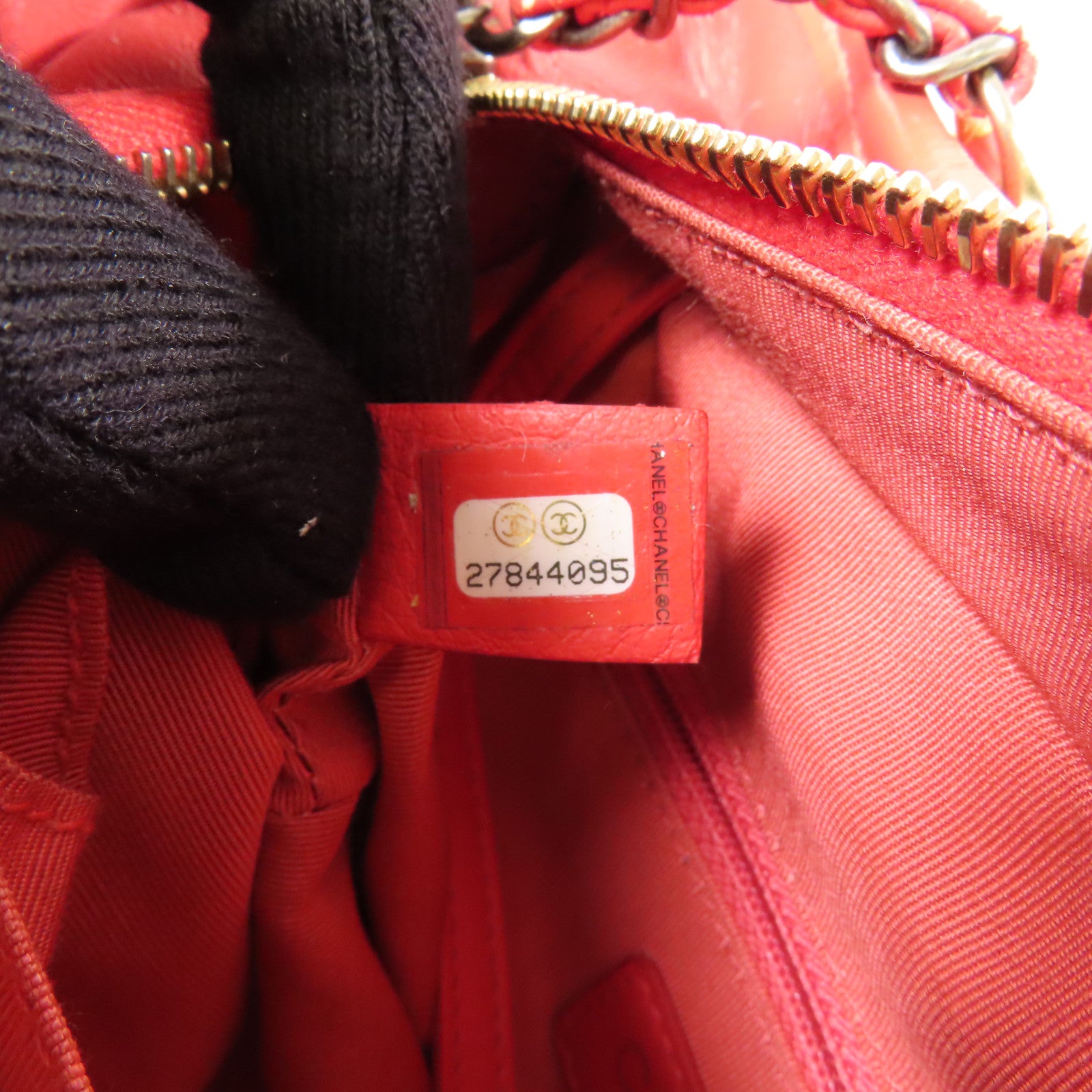 CHANEL 【激減優惠】牛皮皮革Gabrielle Hobo金扣鏈帶肩背袋