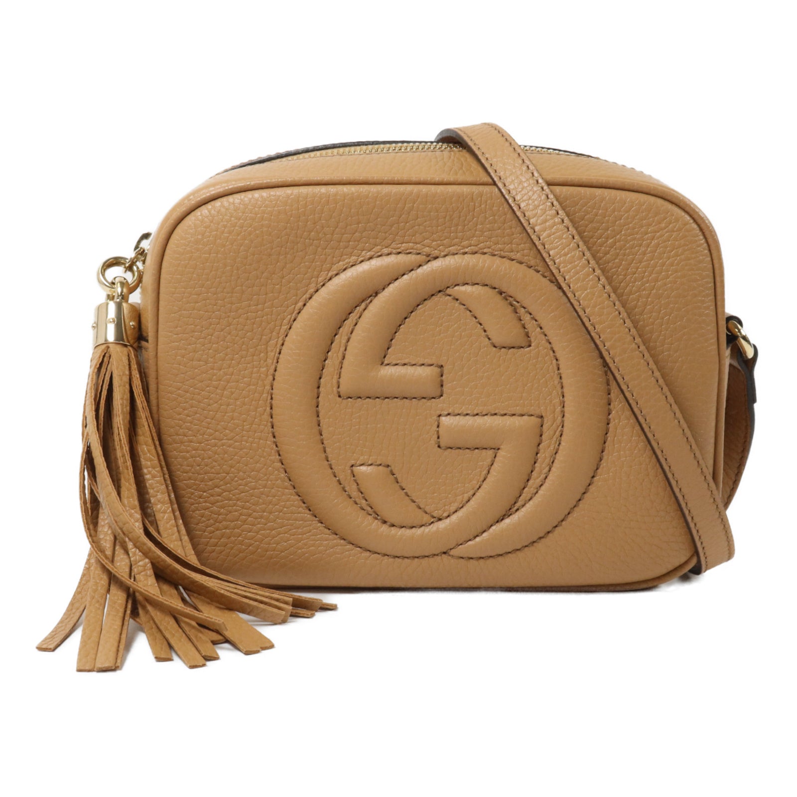 GUCCI 牛皮皮革Soho Disco肩背袋