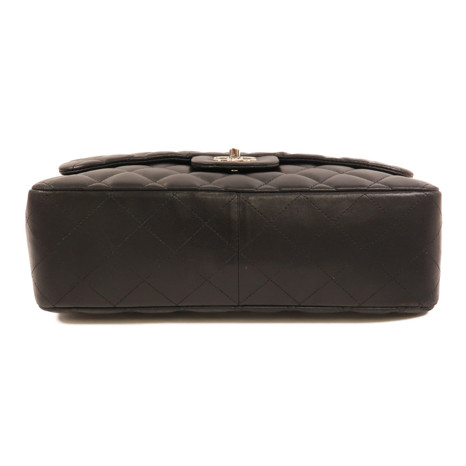 CHANEL 羊皮皮革Large Classic鏈帶肩背袋