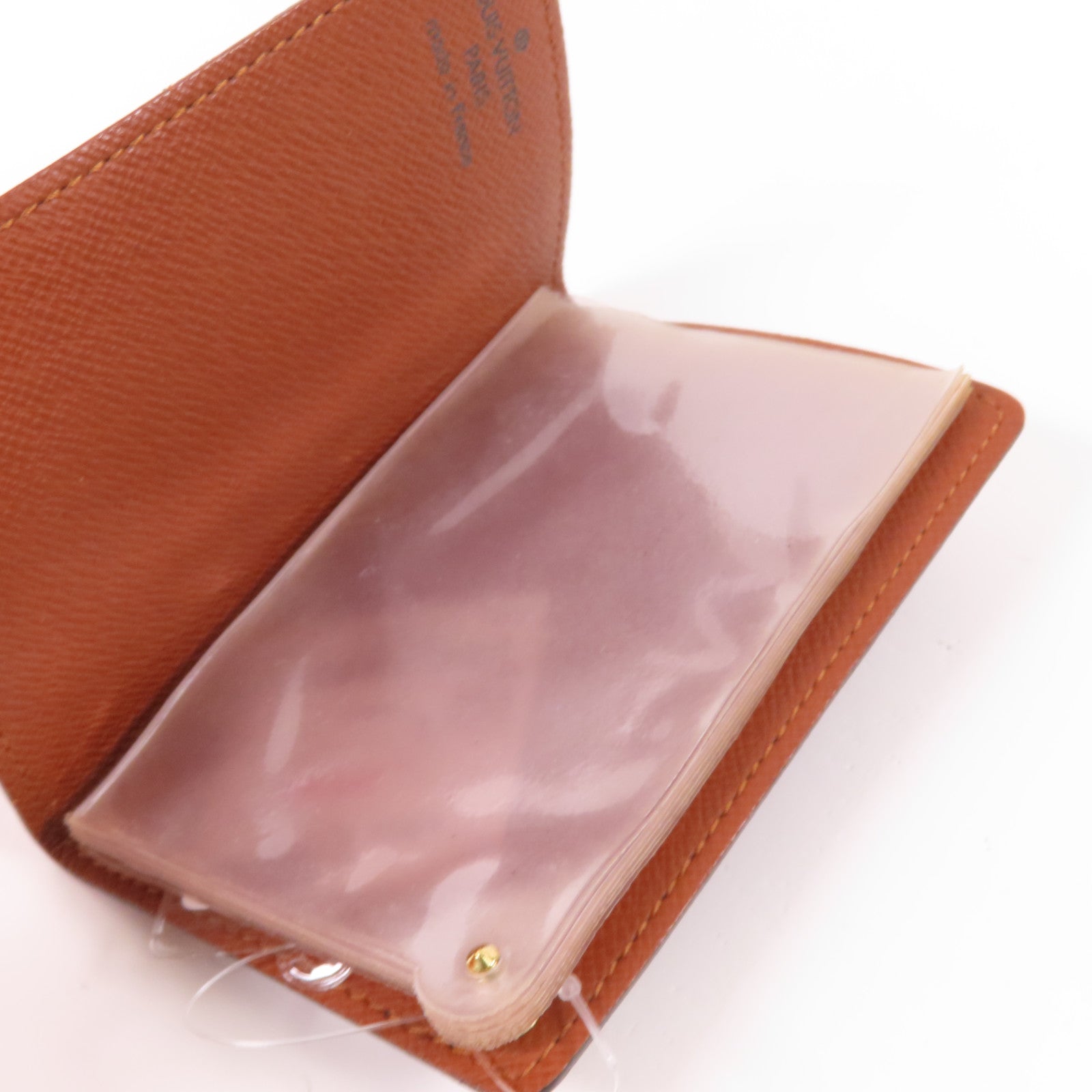 LOUIS VUITTON Monogram Card Case金扣卡套