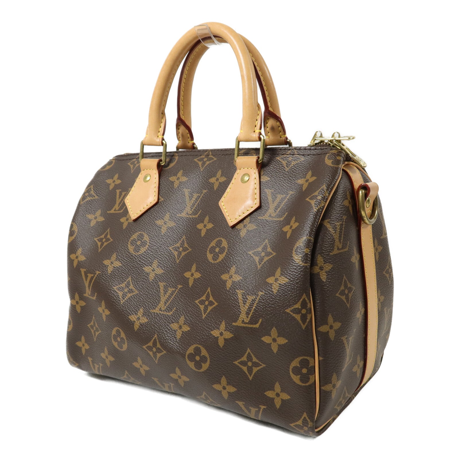 LOUIS VUITTON Monogram Speedy Bandouliere 25手挽肩背兩用袋