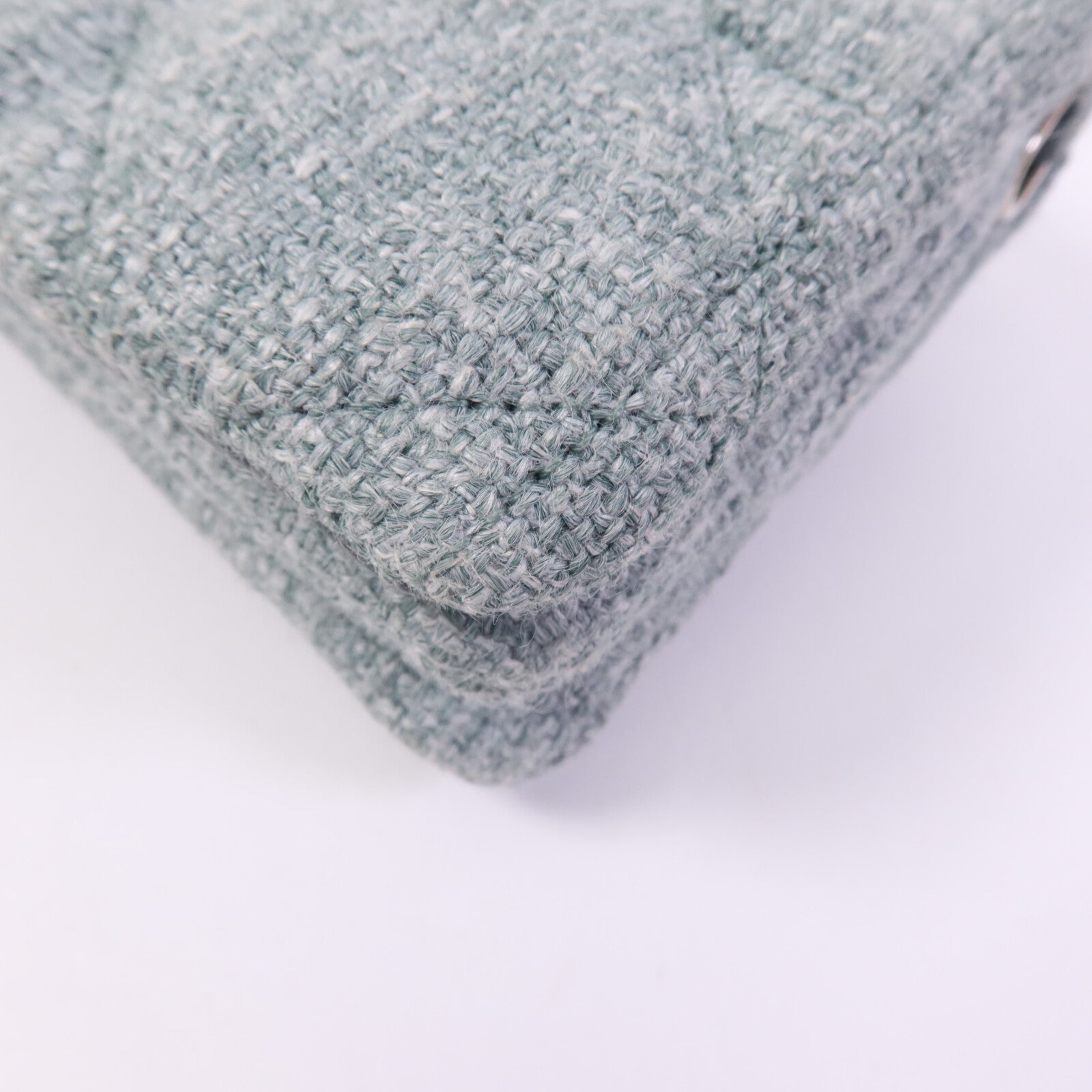 Dior Tweed Caro Small銀扣肩背袋