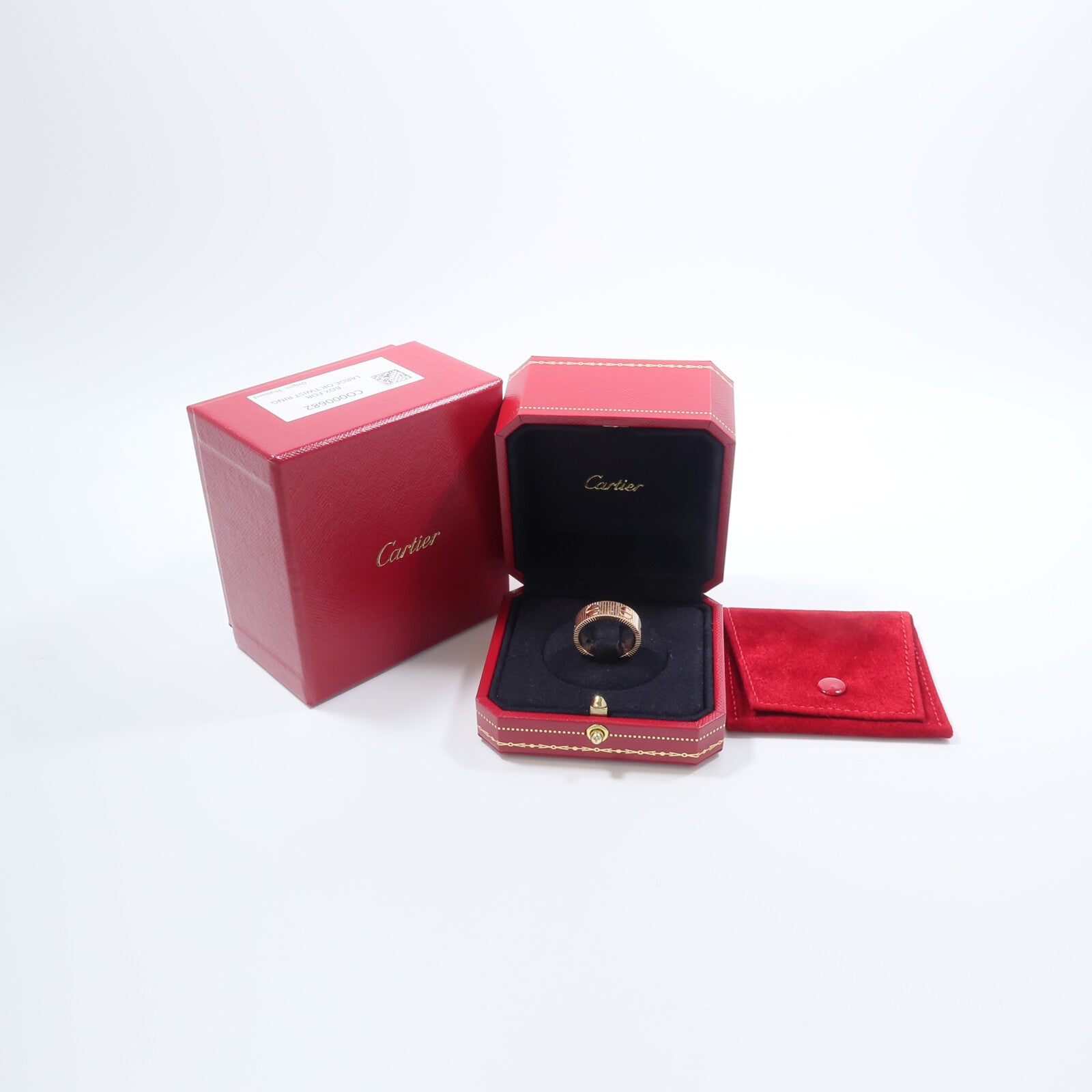 CARTIER 18K玫瑰金LOVE Unlimited Ring戒指