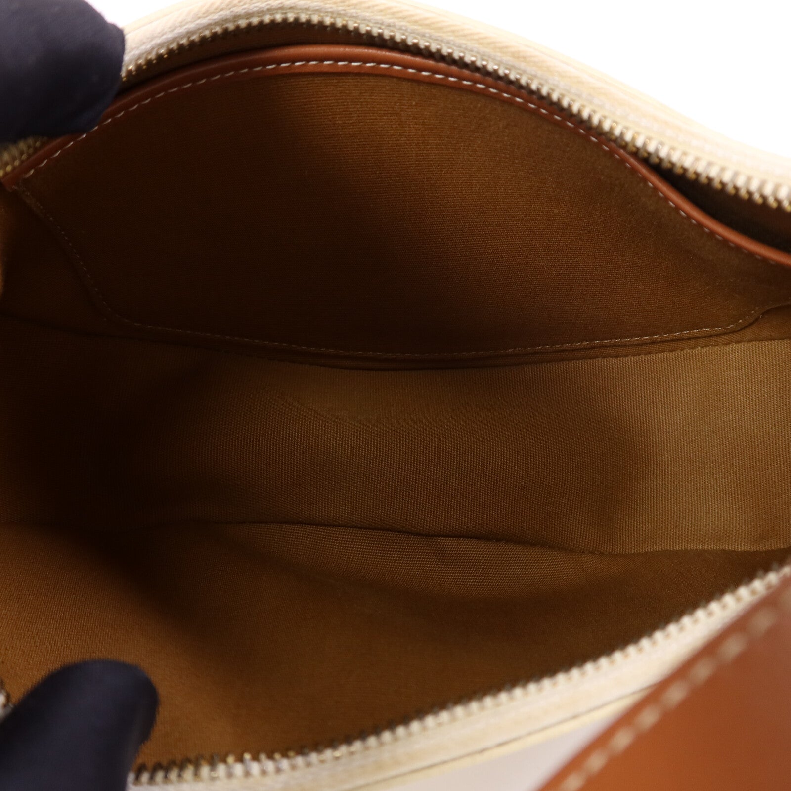 CELINE 塗層帆布Ava金扣肩背袋