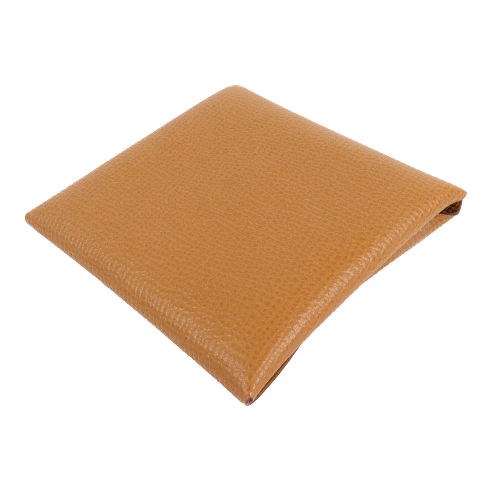 HERMES Epsom皮革Bastia Change Purse零錢包Gold