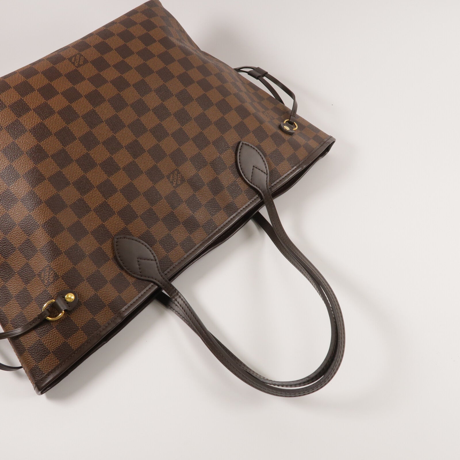 LOUIS VUITTON Damier Neverfull MM手挽袋