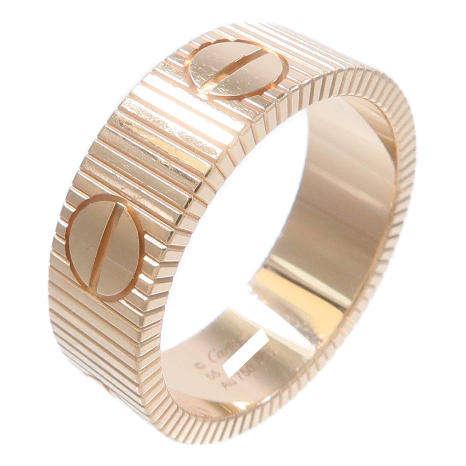 CARTIER 18K玫瑰金LOVE Unlimited Ring戒指