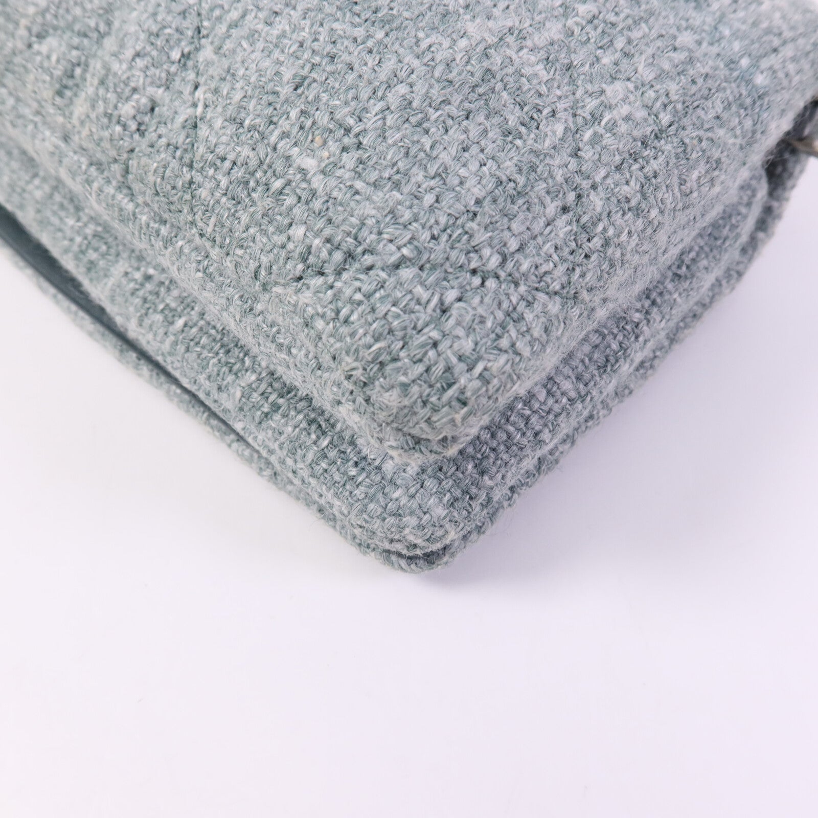 Dior Tweed Caro Small銀扣肩背袋