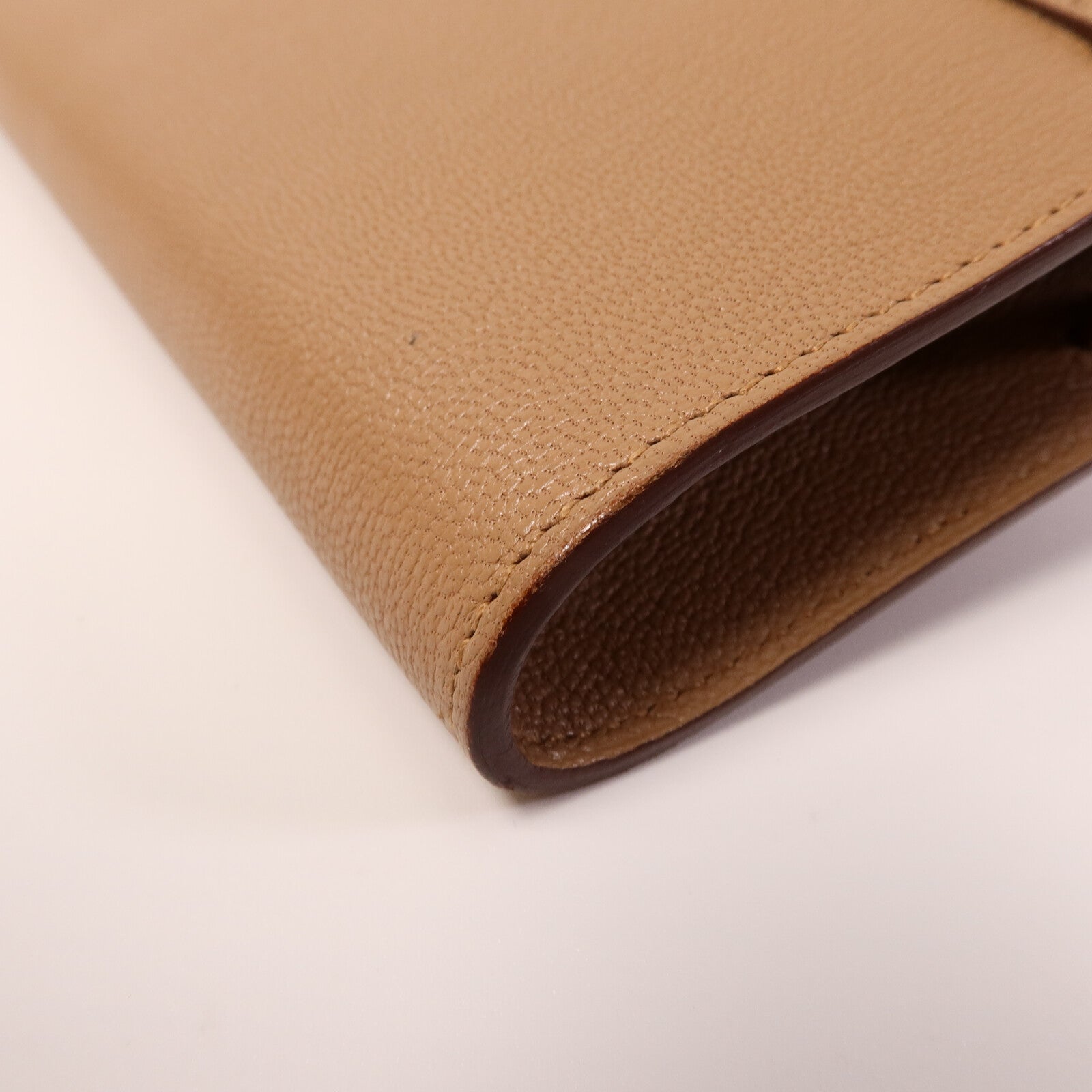 HERMES Chevre皮革Kelly To Go肩背袋Quebracho
