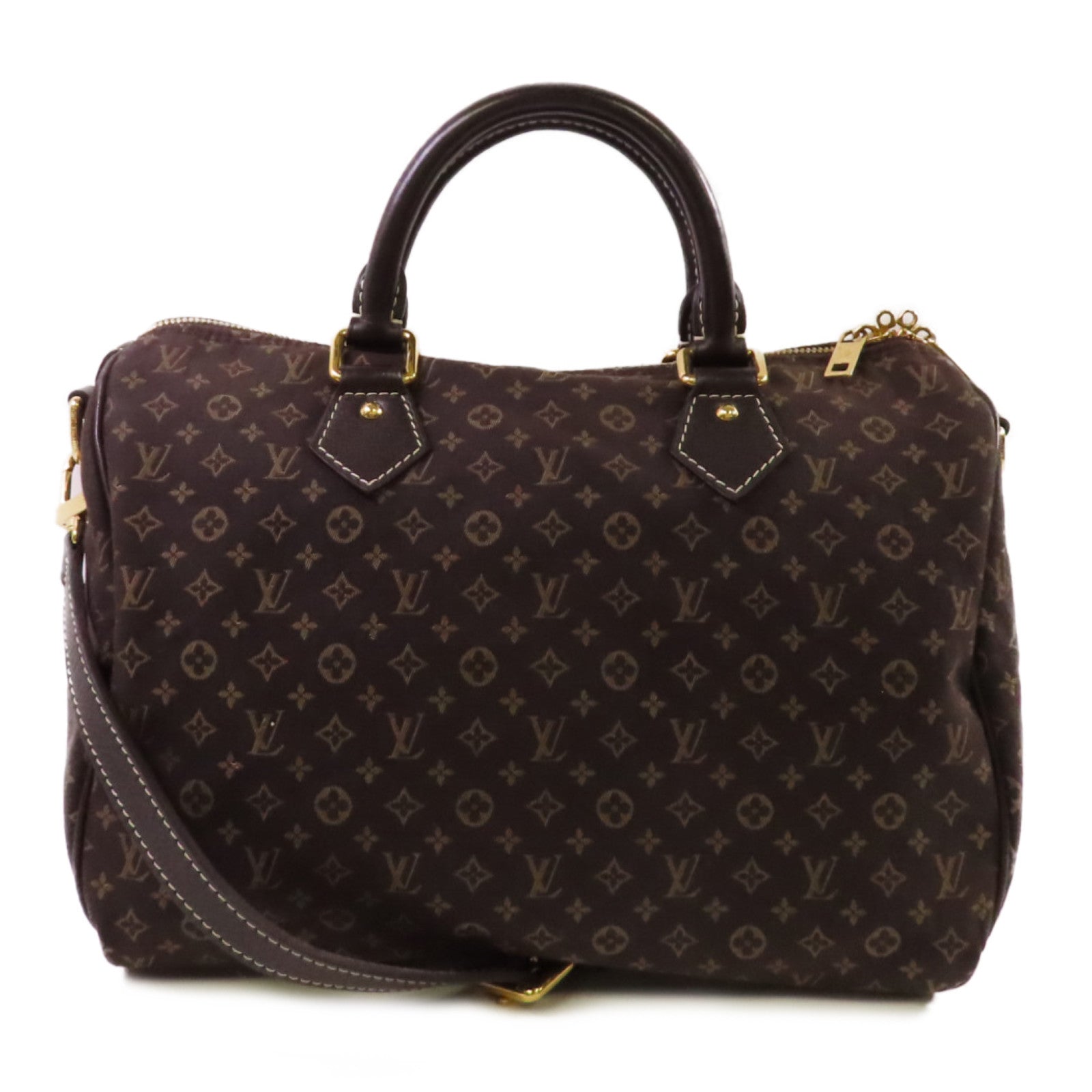 LOUIS VUITTON Monogram Idylle Speedy Bandouliere 30 2Way Shoulder Bag金扣手挽肩背兩用袋啡色
