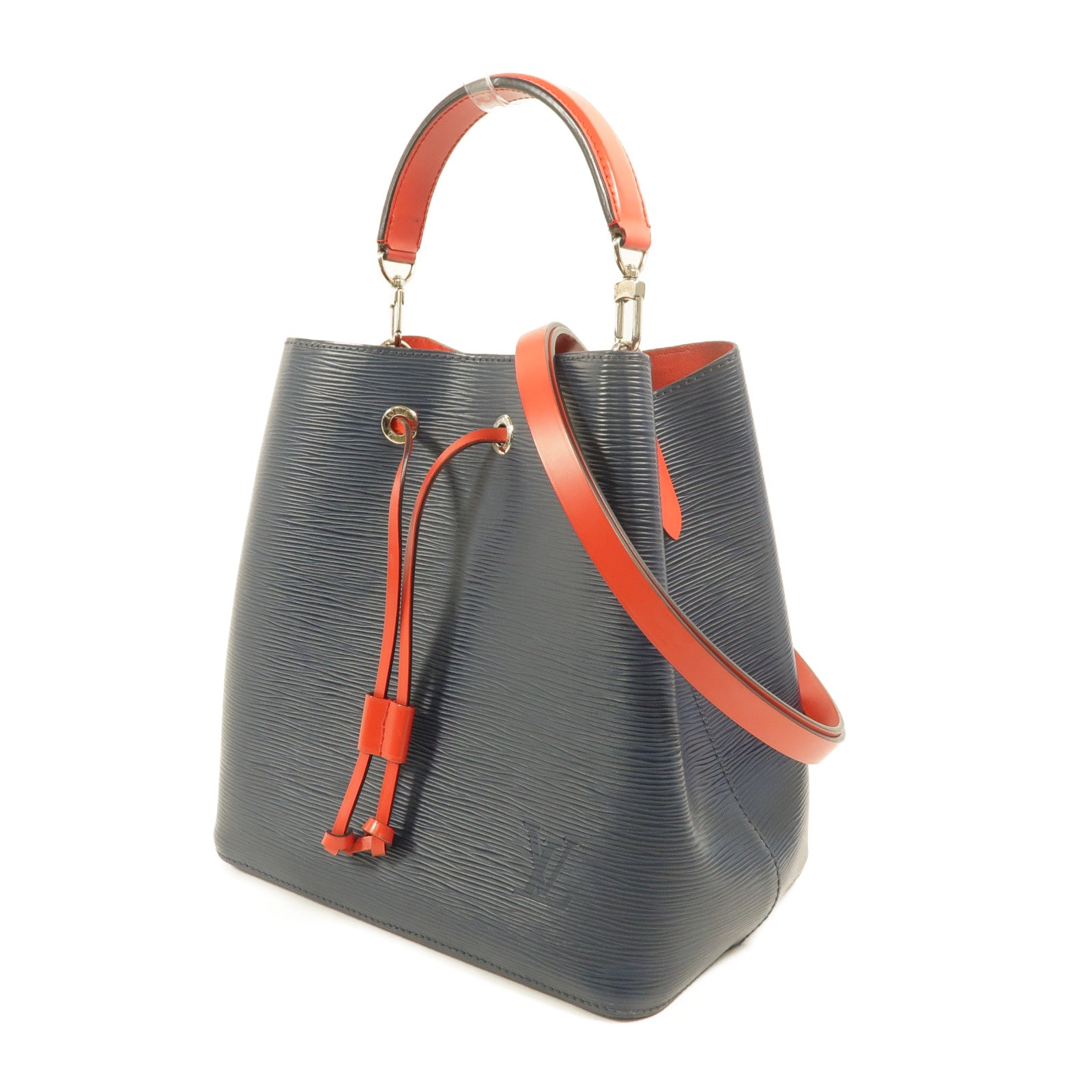 LOUIS VUITTON Epi NeoNoe MM銀扣手挽肩背兩用袋