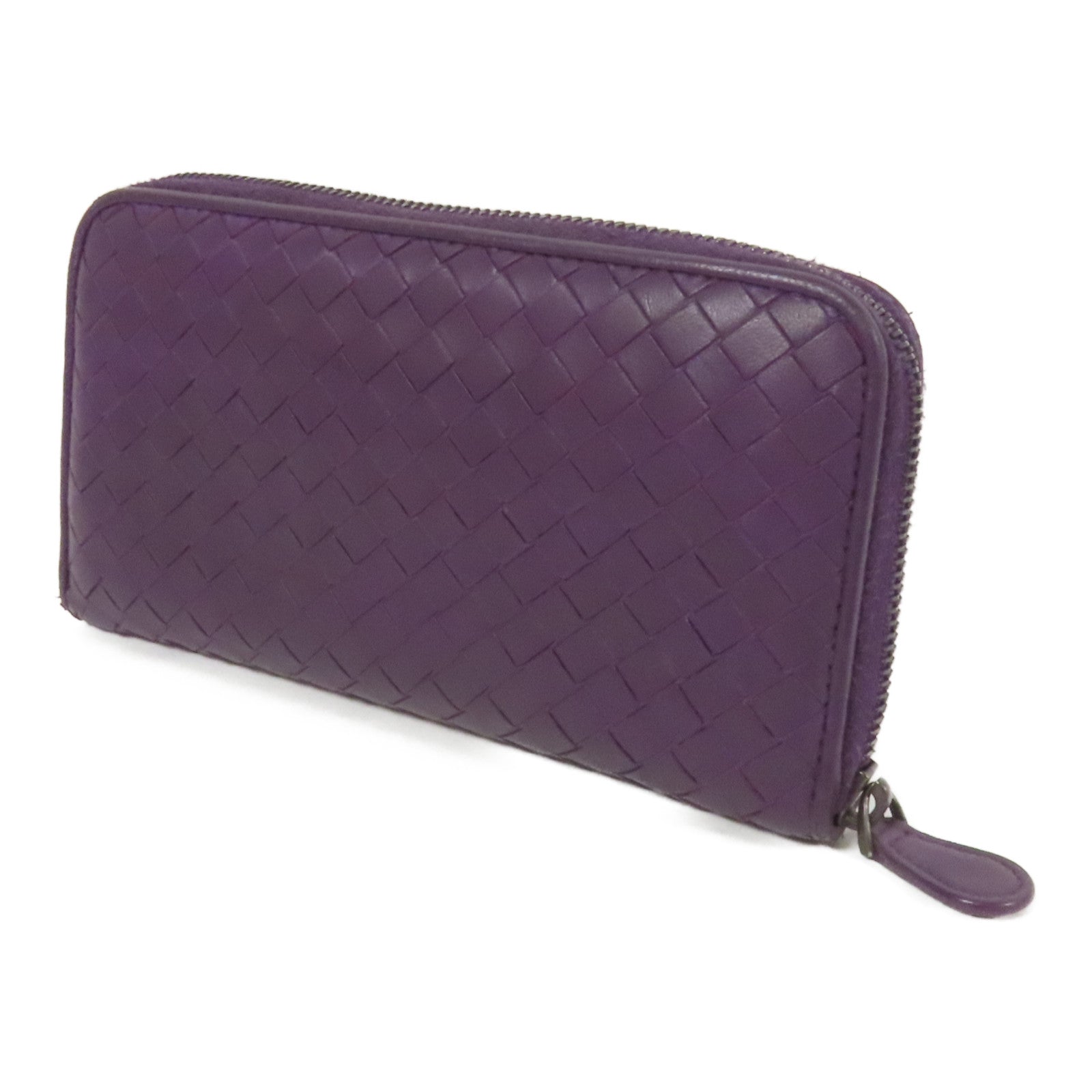 BOTTEGA VENETA 【激減優惠】羊皮皮革Long Wallet長錢包