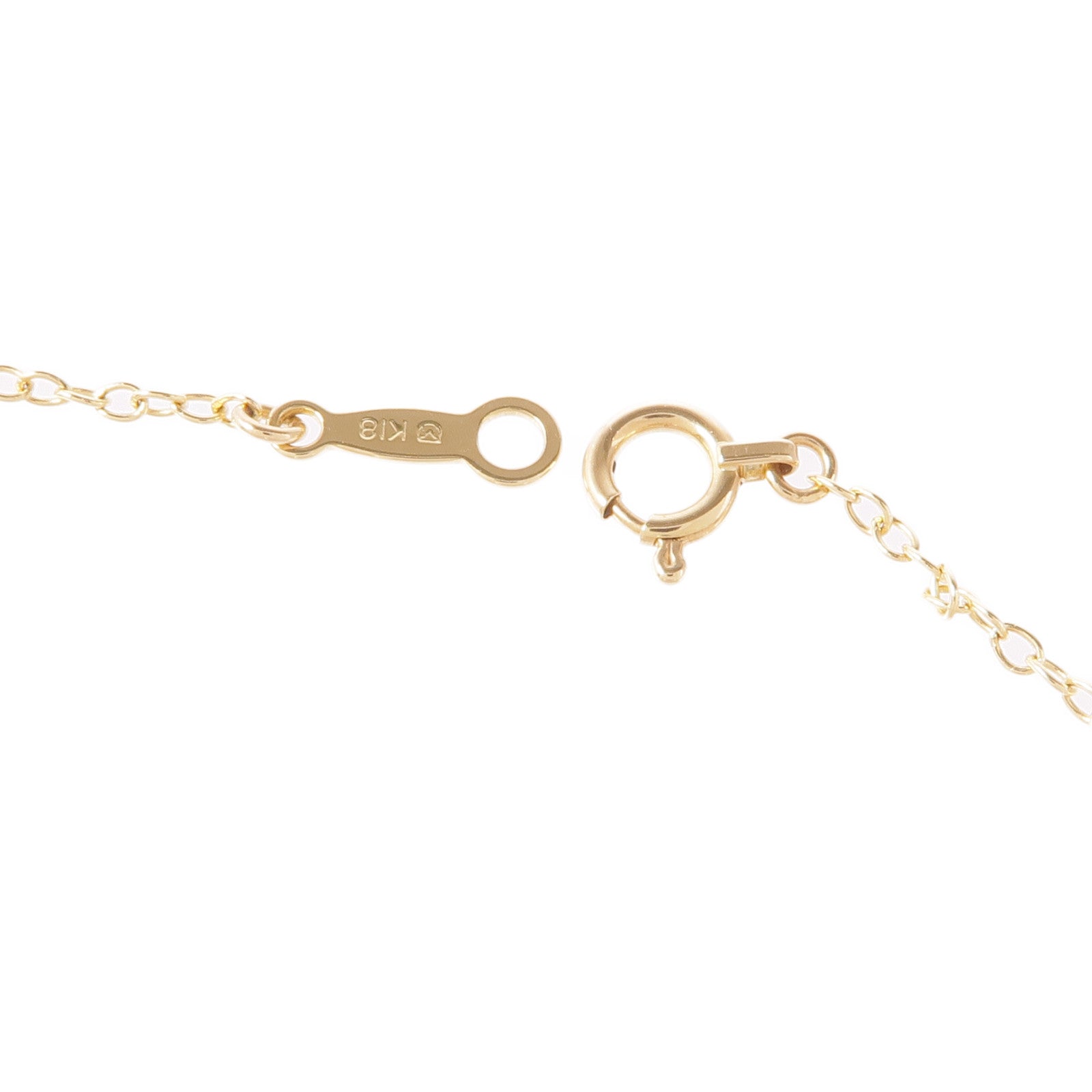 MIKIMOTO Pearl Necklace 18K Yellow Gold