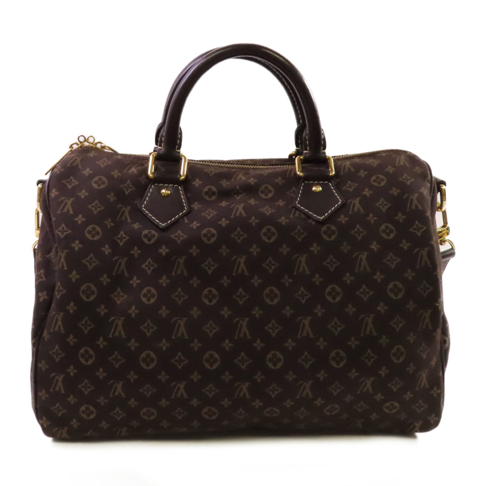 LOUIS VUITTON Monogram Idylle Speedy Bandouliere 30 2Way Shoulder Bag金扣手挽肩背兩用袋啡色