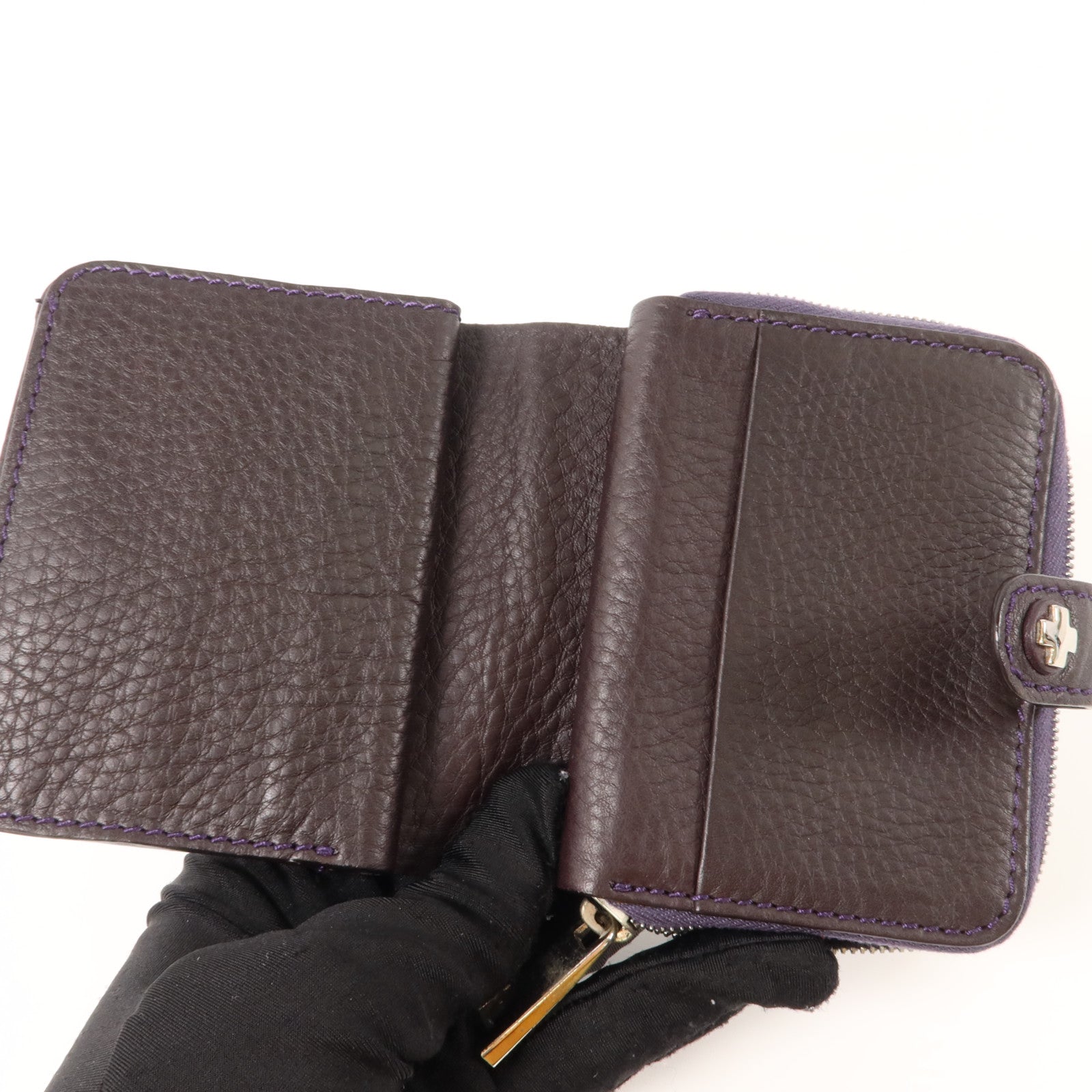 BALLY 牛皮皮革Bifold Wallet錢包