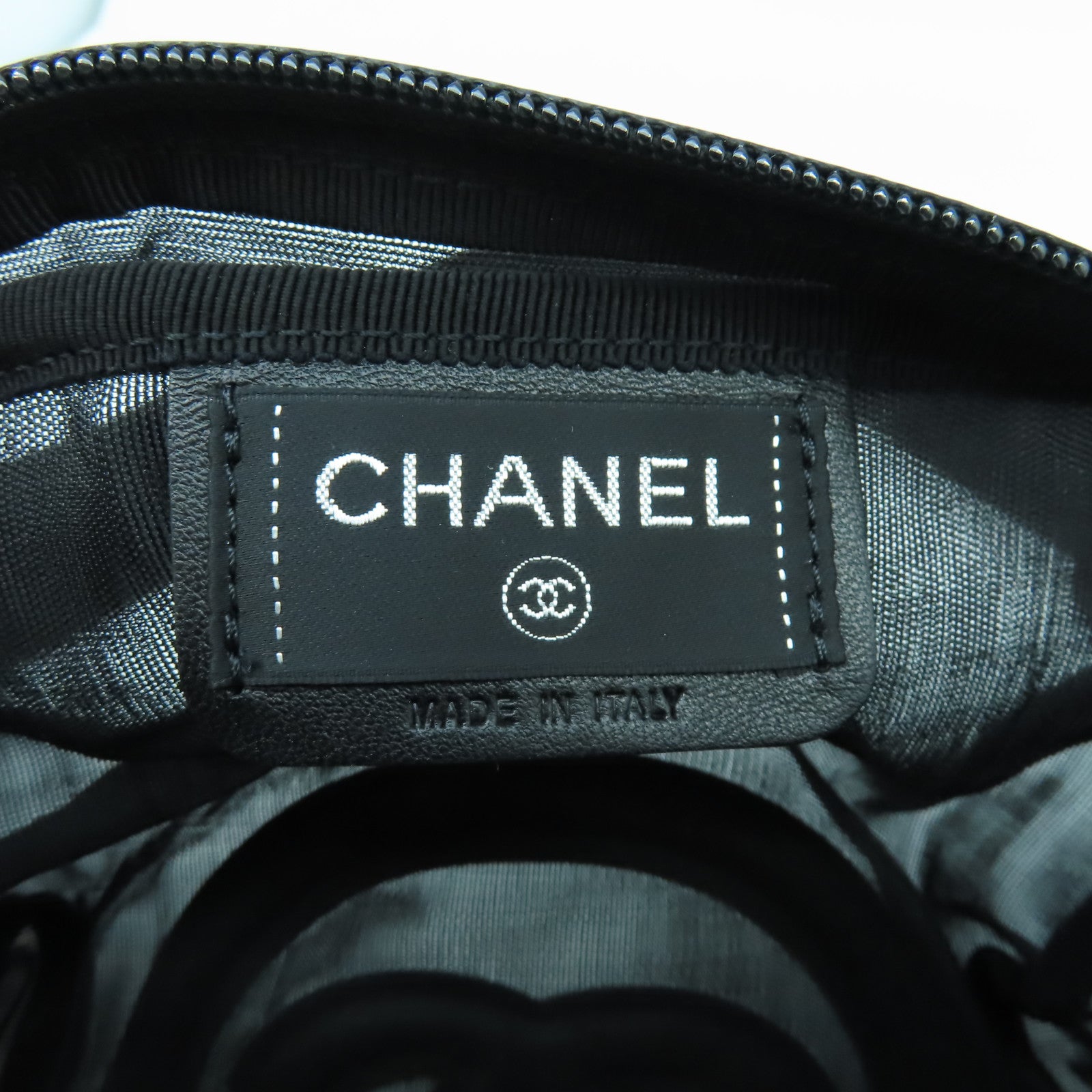 CHANEL 【激減優惠】網格Waist Bag銀扣腰包胸前包黑色